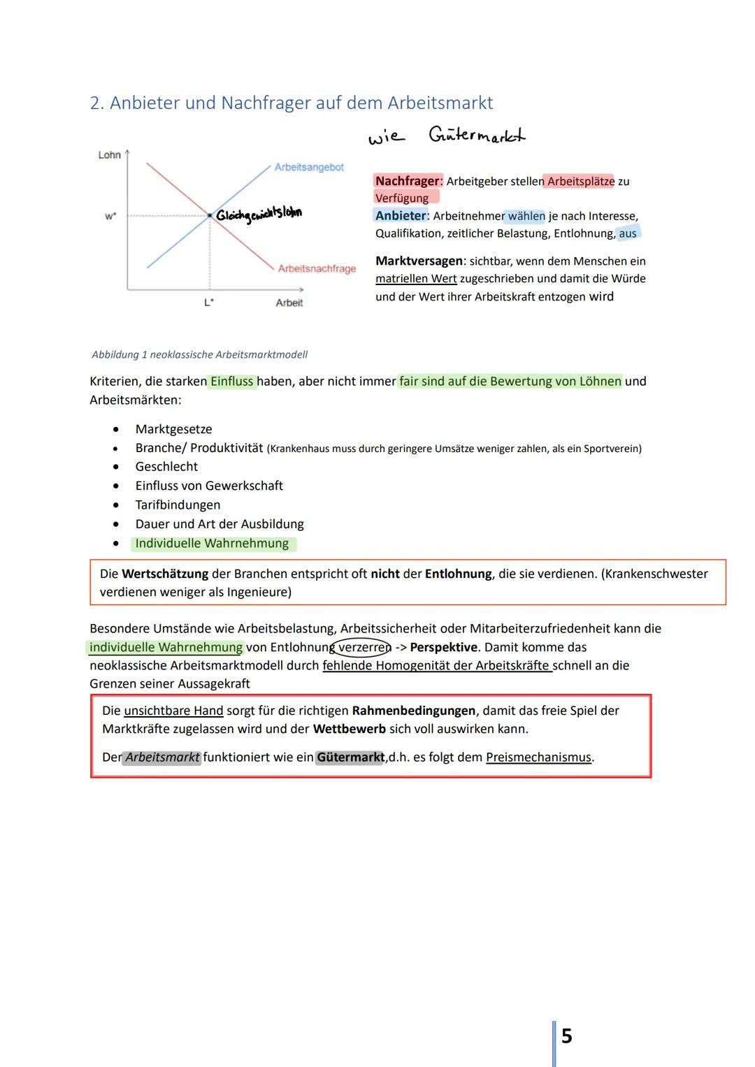 Arbeitsmärkte
Inhaltsverzeichnis
1. Stellenwert der Arbeit..
1.1 Von der Arbeits-/ zur Tätigkeitsgesellschaft
1.2 Differenzierung der Arbeit
