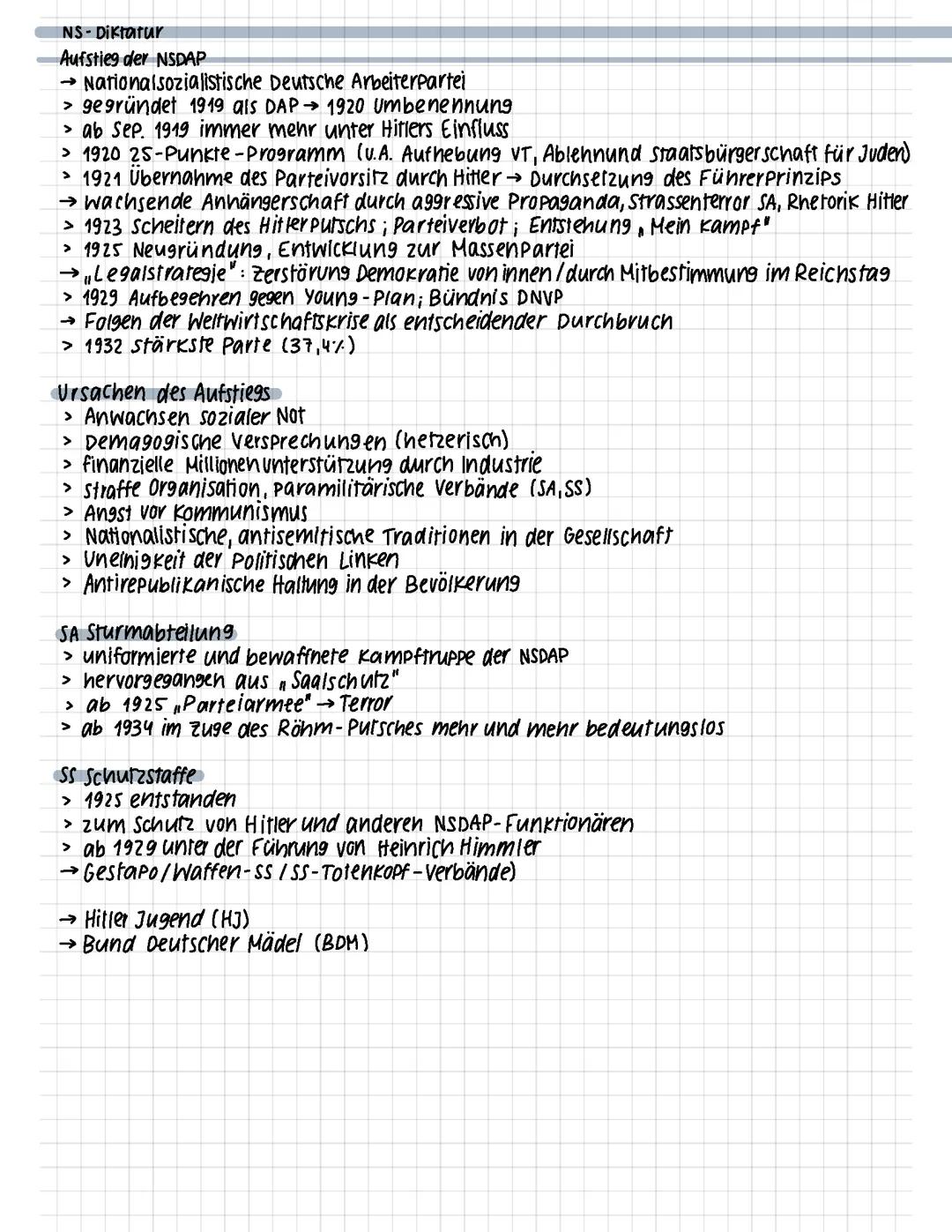 NS Diktatur