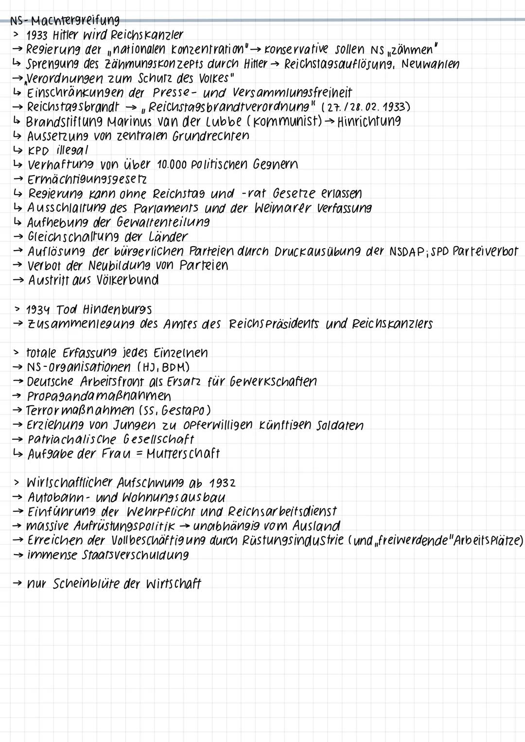 NS-Diktatur
Aufstieg der NSDAP
→ Nationalsozialistische Deutsche Arbeiterpartei
> gegründet 1919 als DAP 1920 Umbenennung
> ab Sep. 1919 imm