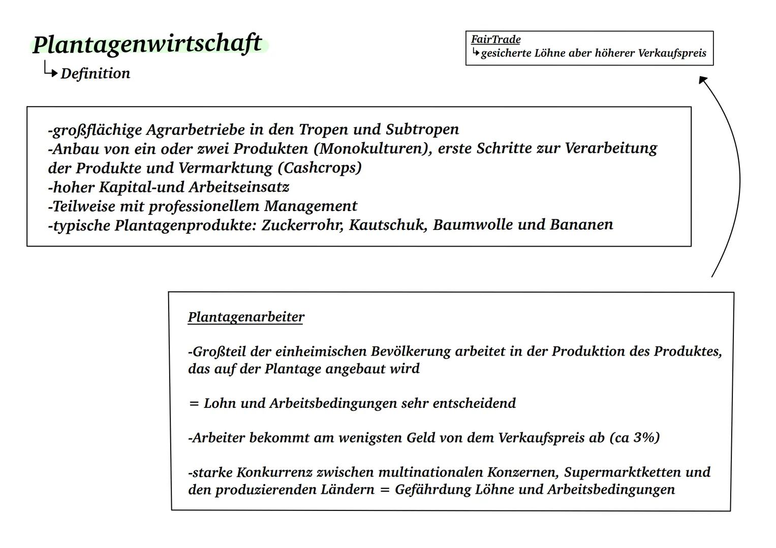 Landwirtschaft Shifting Cultivation
-Schwellenländer
-Felder werden nur für wenige Jahre intensiv genutzt
↳ danach werden die Anbauflächen &