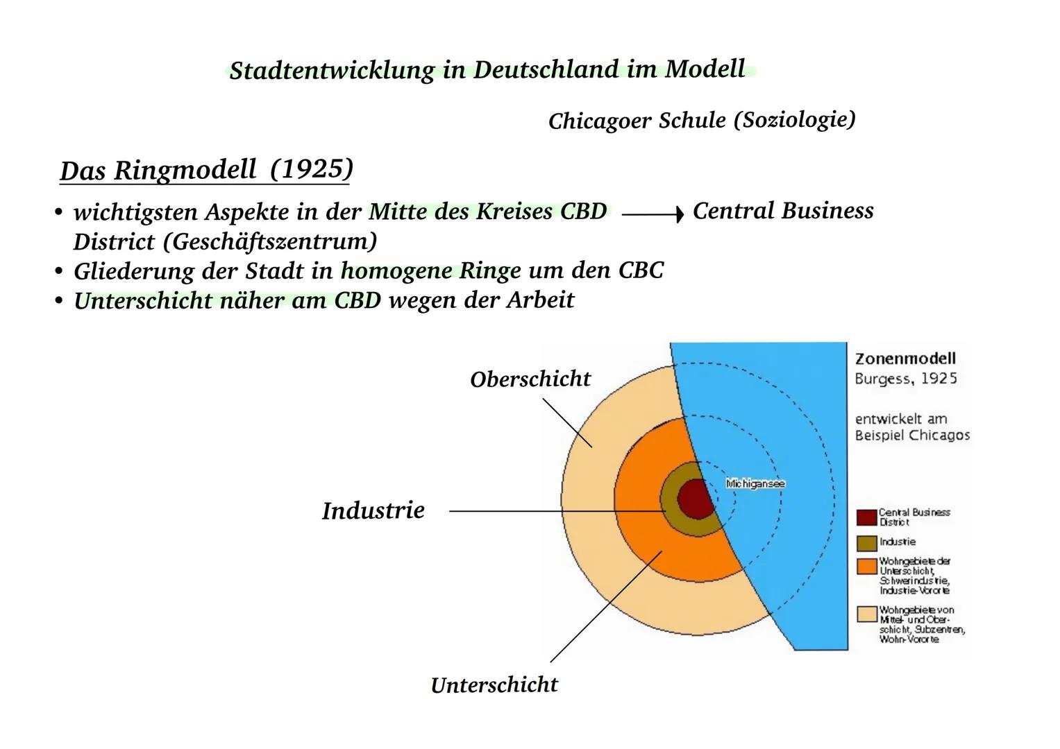 Stadtentwicklung und Stadtstrukturen # Merkmale einer Stadt
Stadt
Die Stadt ist im geographischen Sinne eine Siedlung mit besonderen funkt