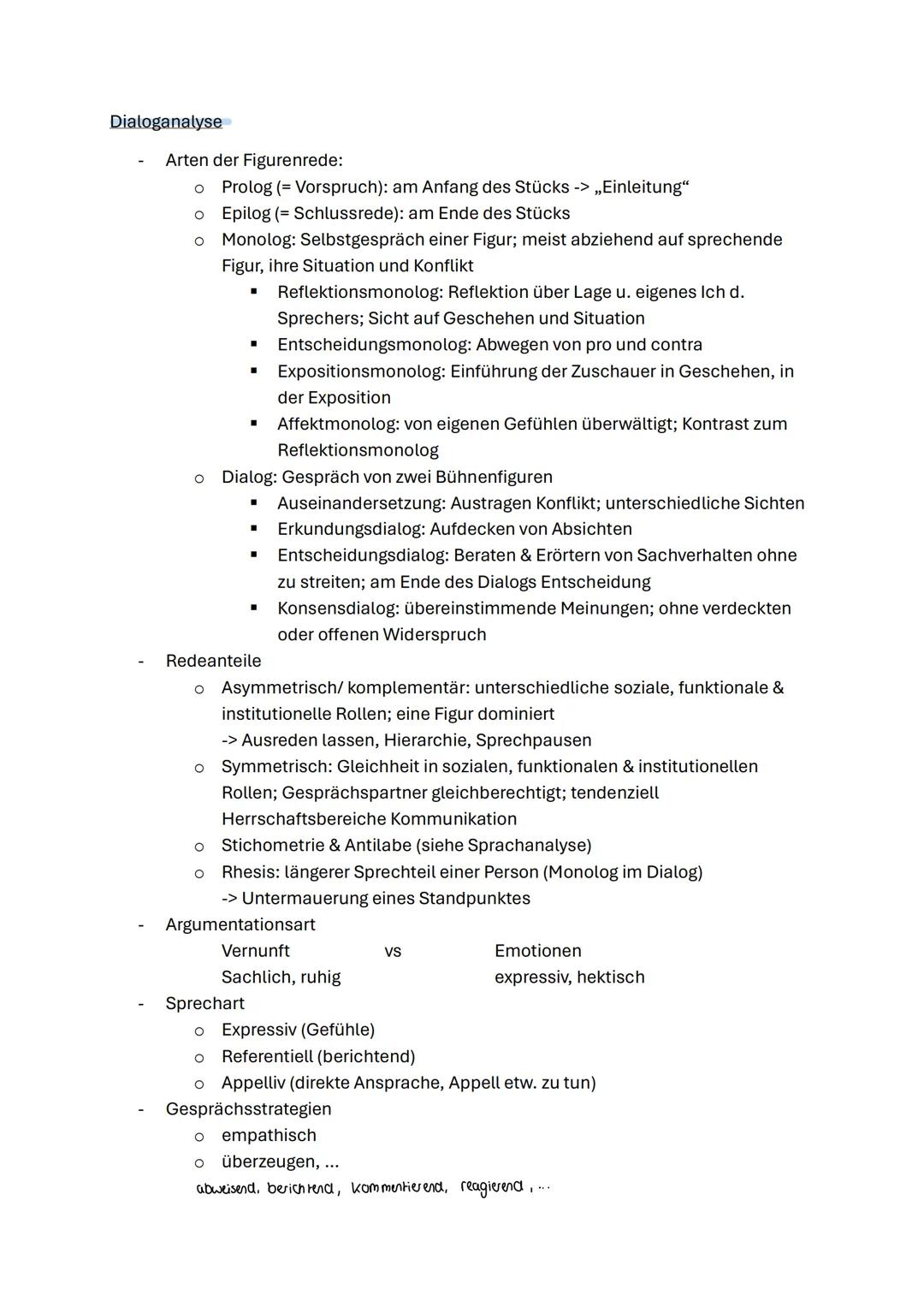 Aufbau
A. Einleitung
-> ggf Deutungshypothese
B. Hauptteil
Drama, Thema II
I. Analyse des Textes
1. Inhalt und Aufbau
2. Sprachanalys