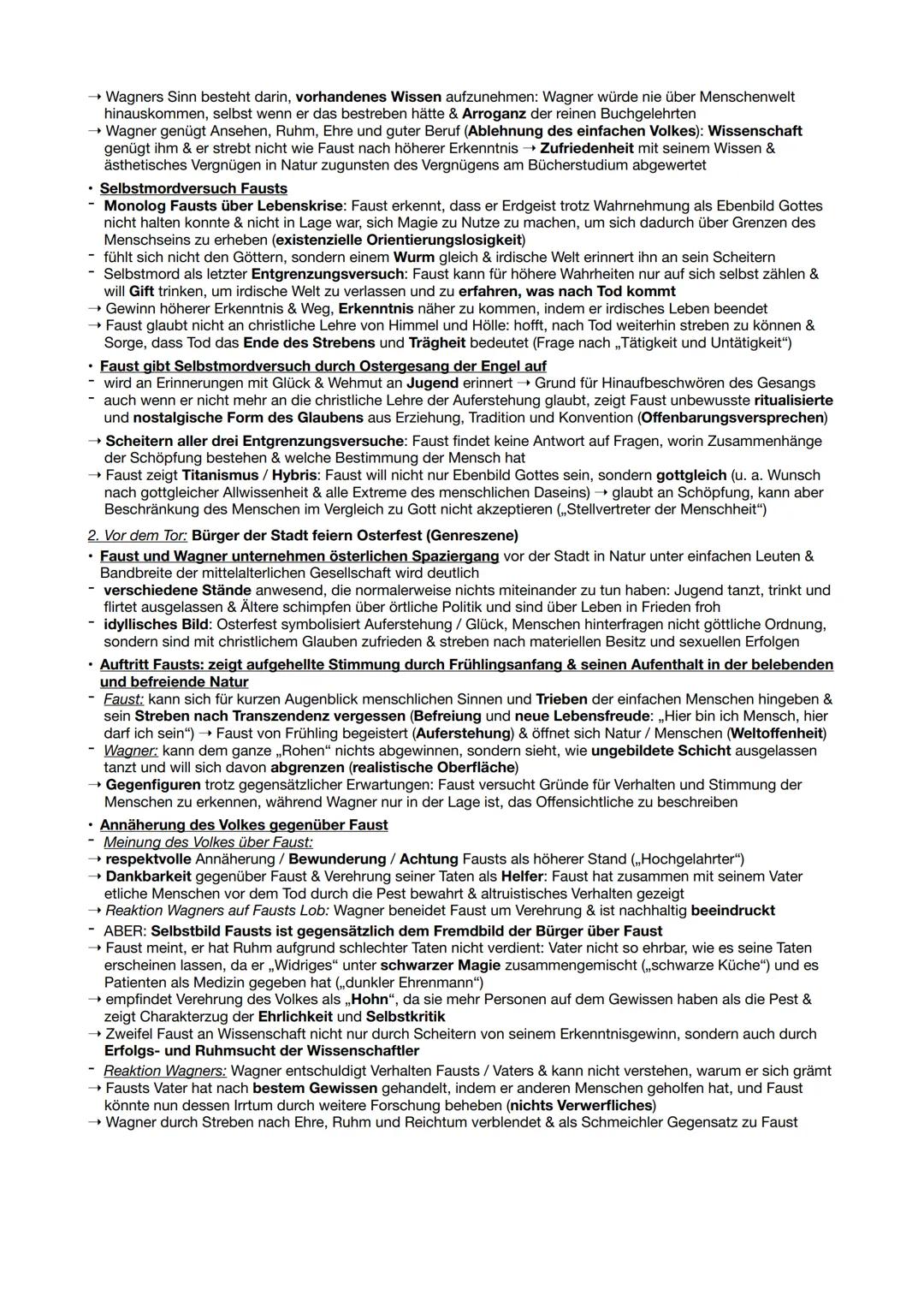 JOHANN WOLFGANG VON GOETHE - FAUST (1772-1808)
* Tragödie: Erlangen tragischer Würde durch Gretchen, da sie sich gegen Befreiung und für