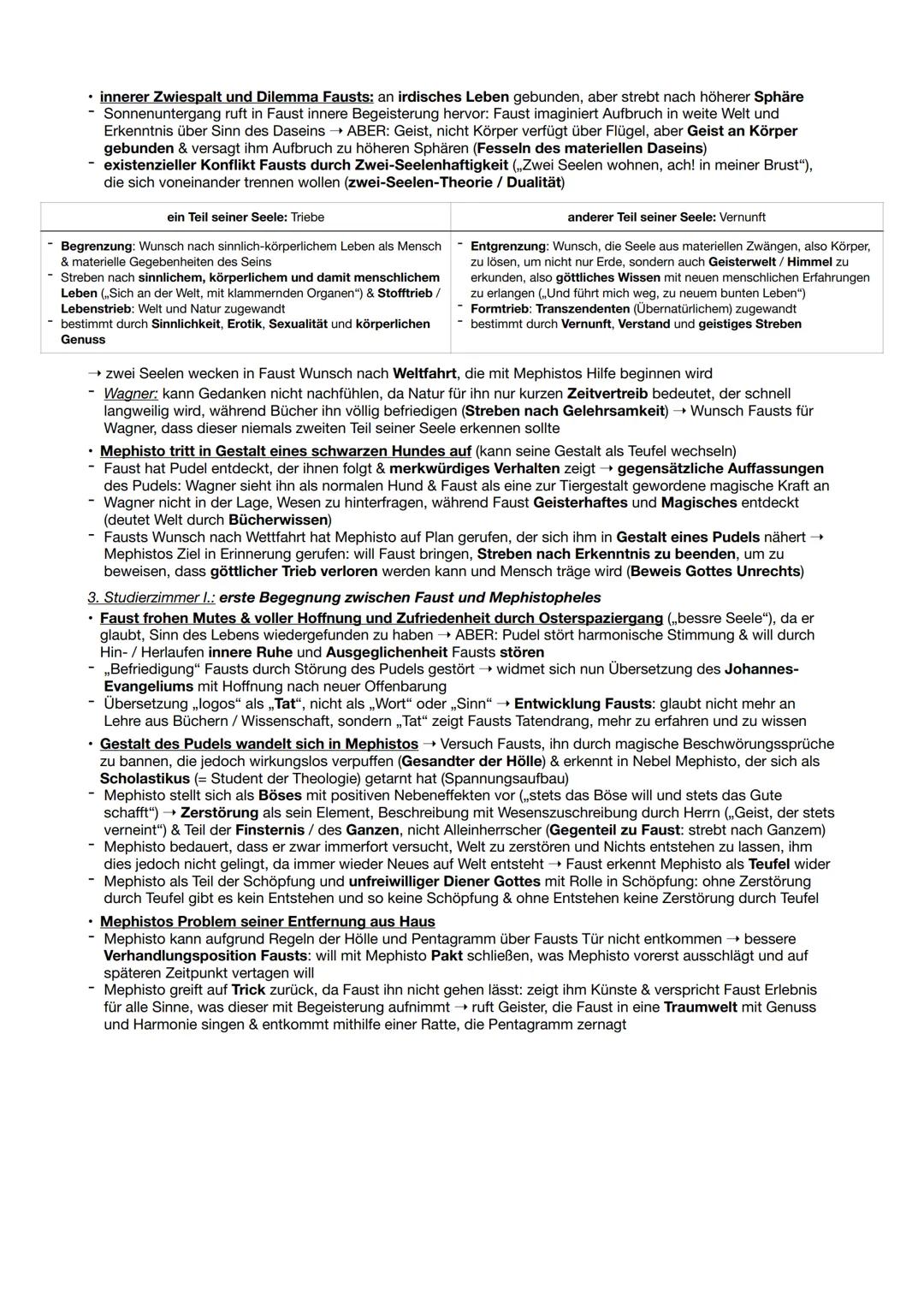 JOHANN WOLFGANG VON GOETHE - FAUST (1772-1808)
* Tragödie: Erlangen tragischer Würde durch Gretchen, da sie sich gegen Befreiung und für