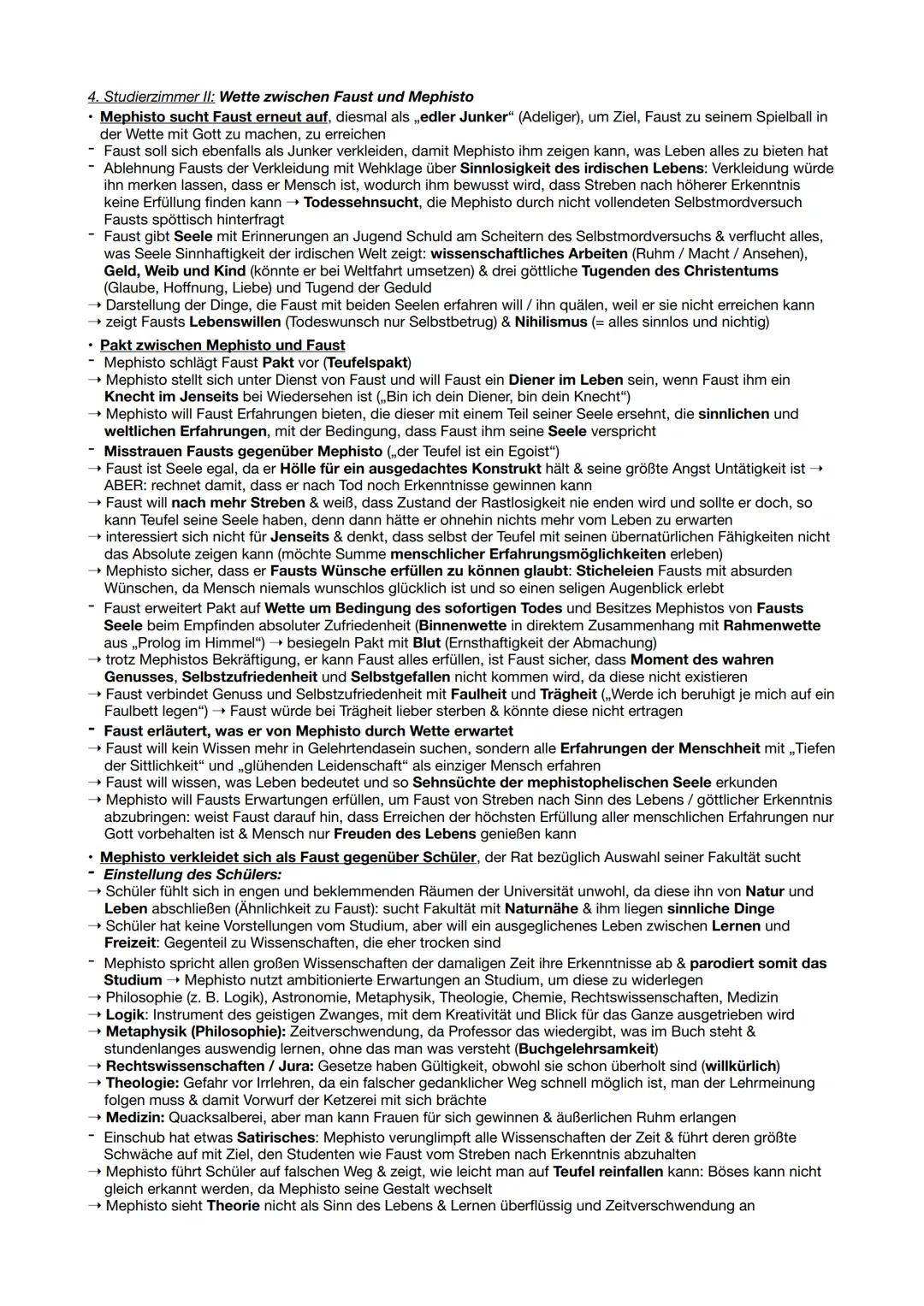 JOHANN WOLFGANG VON GOETHE - FAUST (1772-1808)
* Tragödie: Erlangen tragischer Würde durch Gretchen, da sie sich gegen Befreiung und für