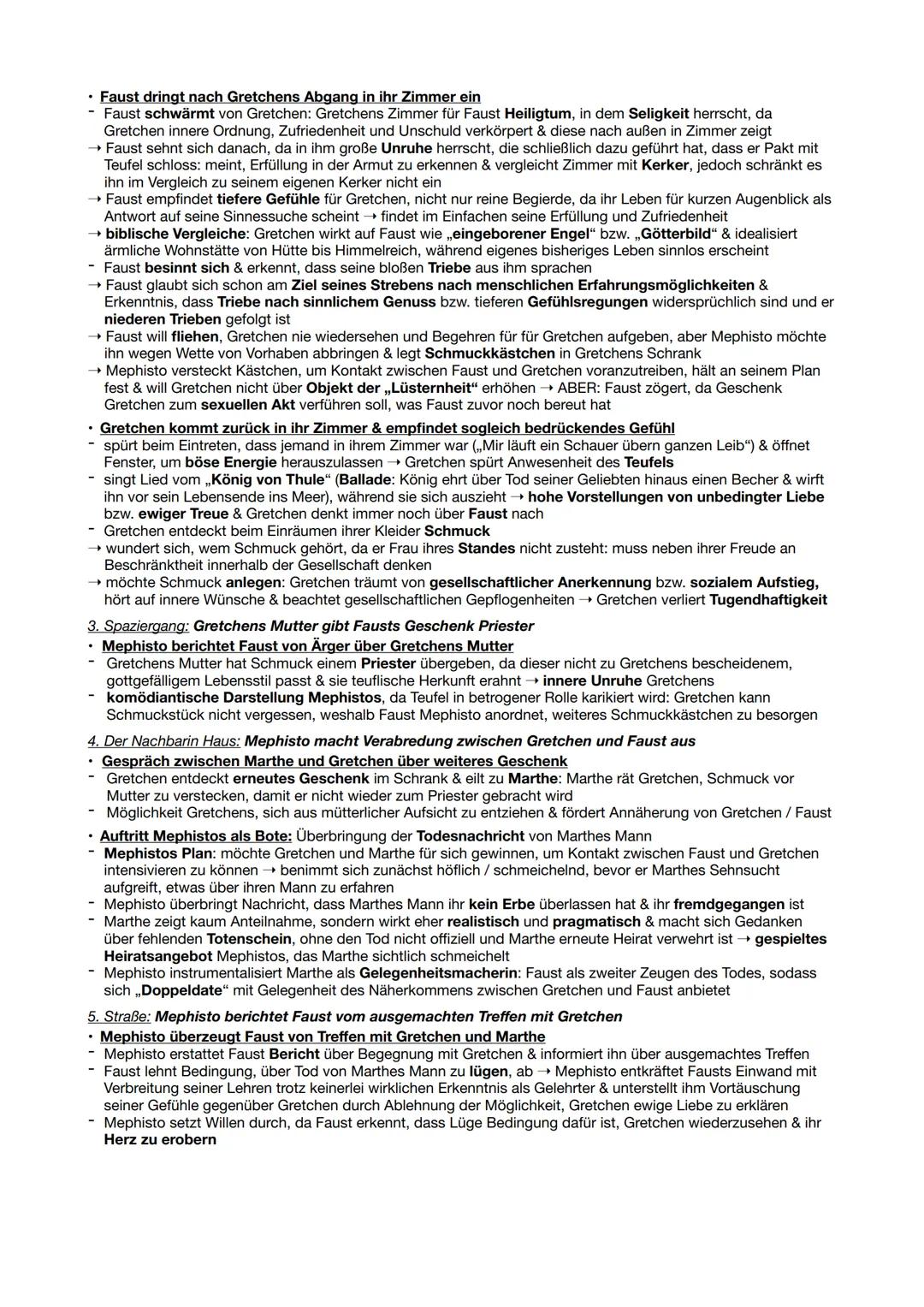 JOHANN WOLFGANG VON GOETHE - FAUST (1772-1808)
* Tragödie: Erlangen tragischer Würde durch Gretchen, da sie sich gegen Befreiung und für