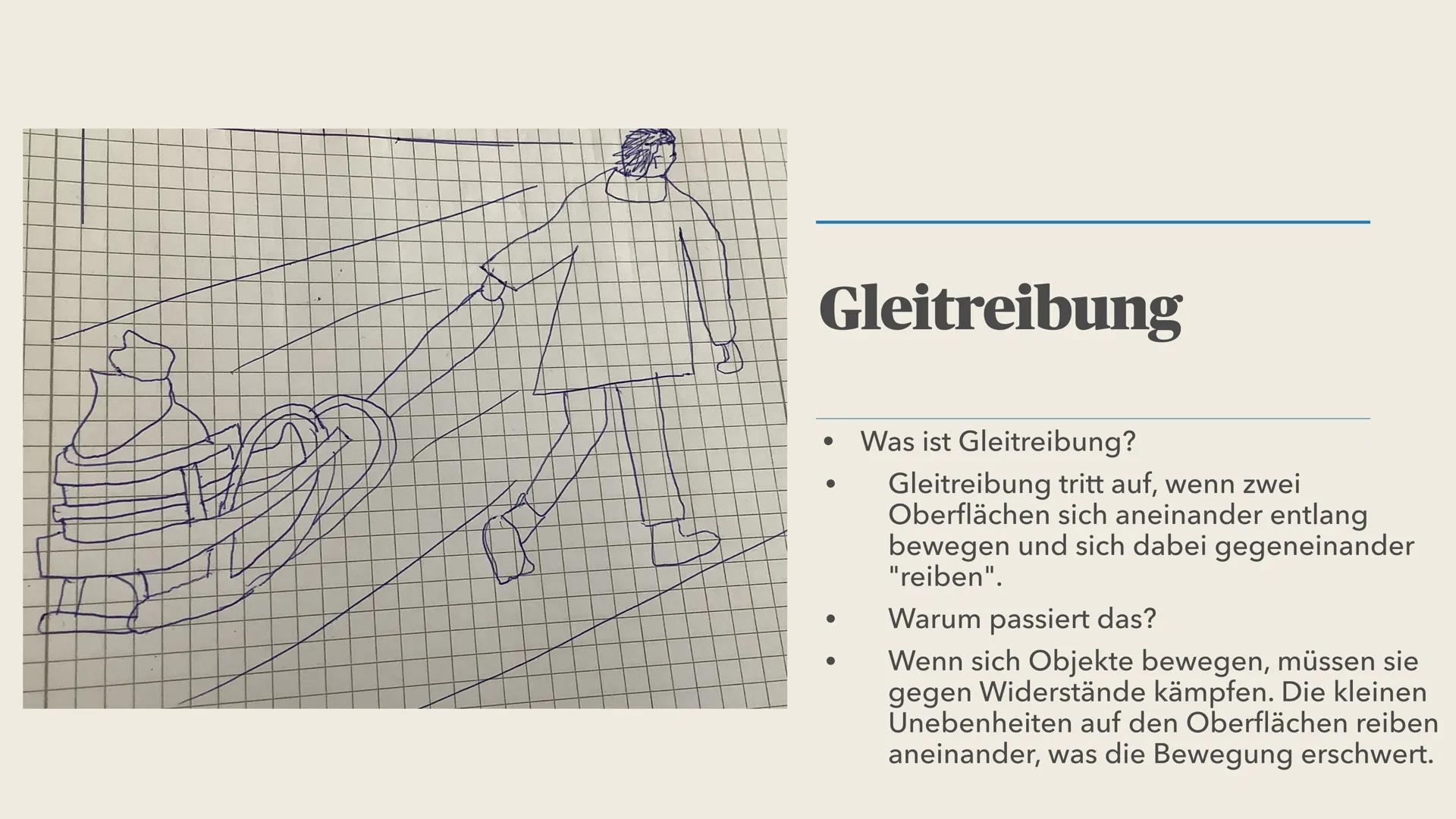 Reibungskraft Gliederung
• Vergleich
• Haftreibung
• Gleitreibung
• Rollreibung
• Reibungskoeffizient
• (Was ist die Reibung, warum
passier