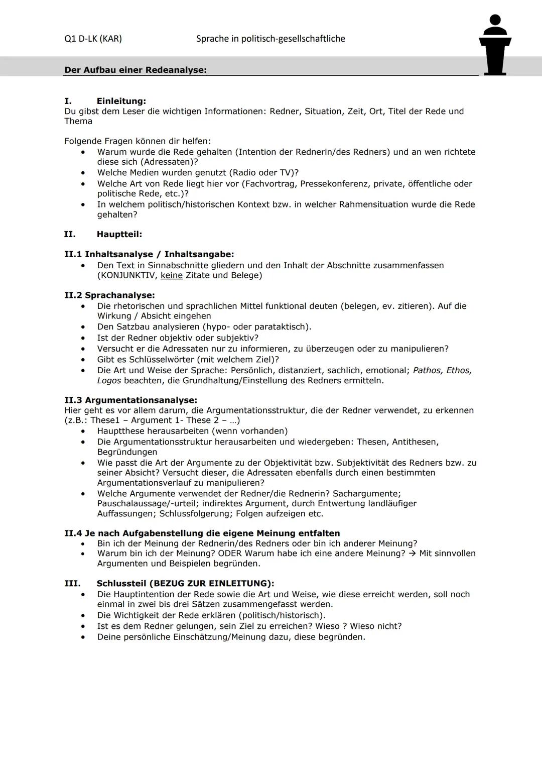 Formulierungshilfen
AUFZÄHLEN
- Zudem
- Außerdem
- Darüber hinaus.
- Des Weiteren
- zusätzlich
- Elbenfalls
AFB I
Der Autor...
- beschreib