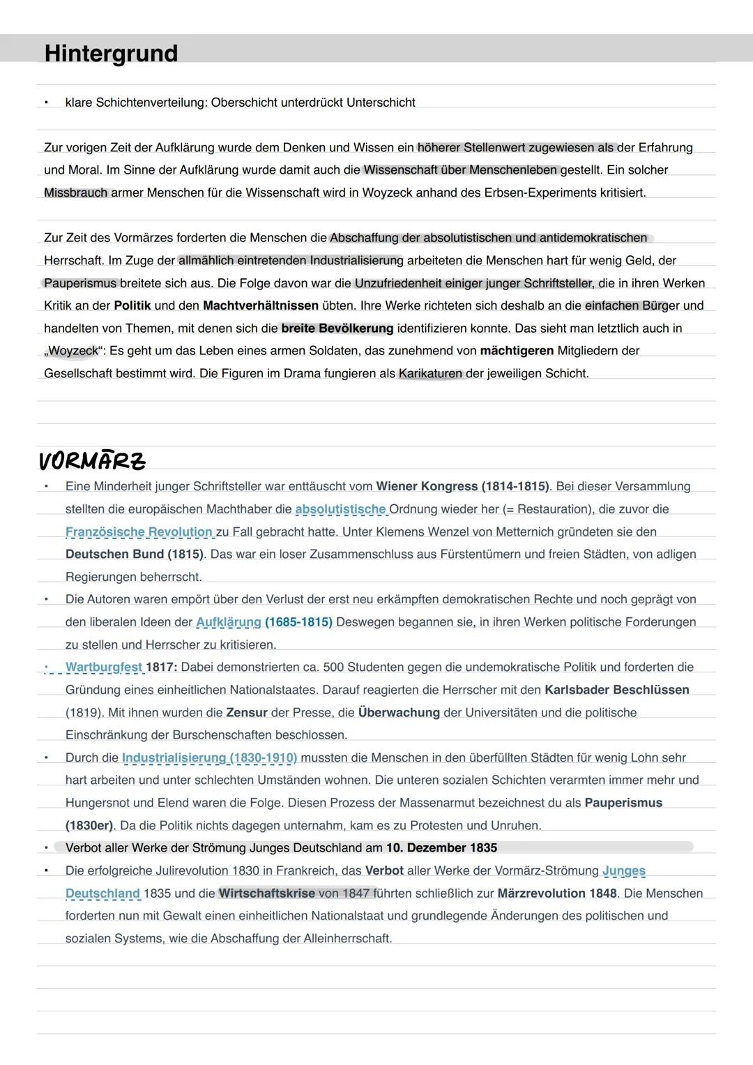 Q1 D-LK (KAR)
Kabale und Liebe
Vorarbeit:
1. Lesen und dabei schon wichtige Textstellen markieren
2. erstes Textverständnis festhalten
3. I