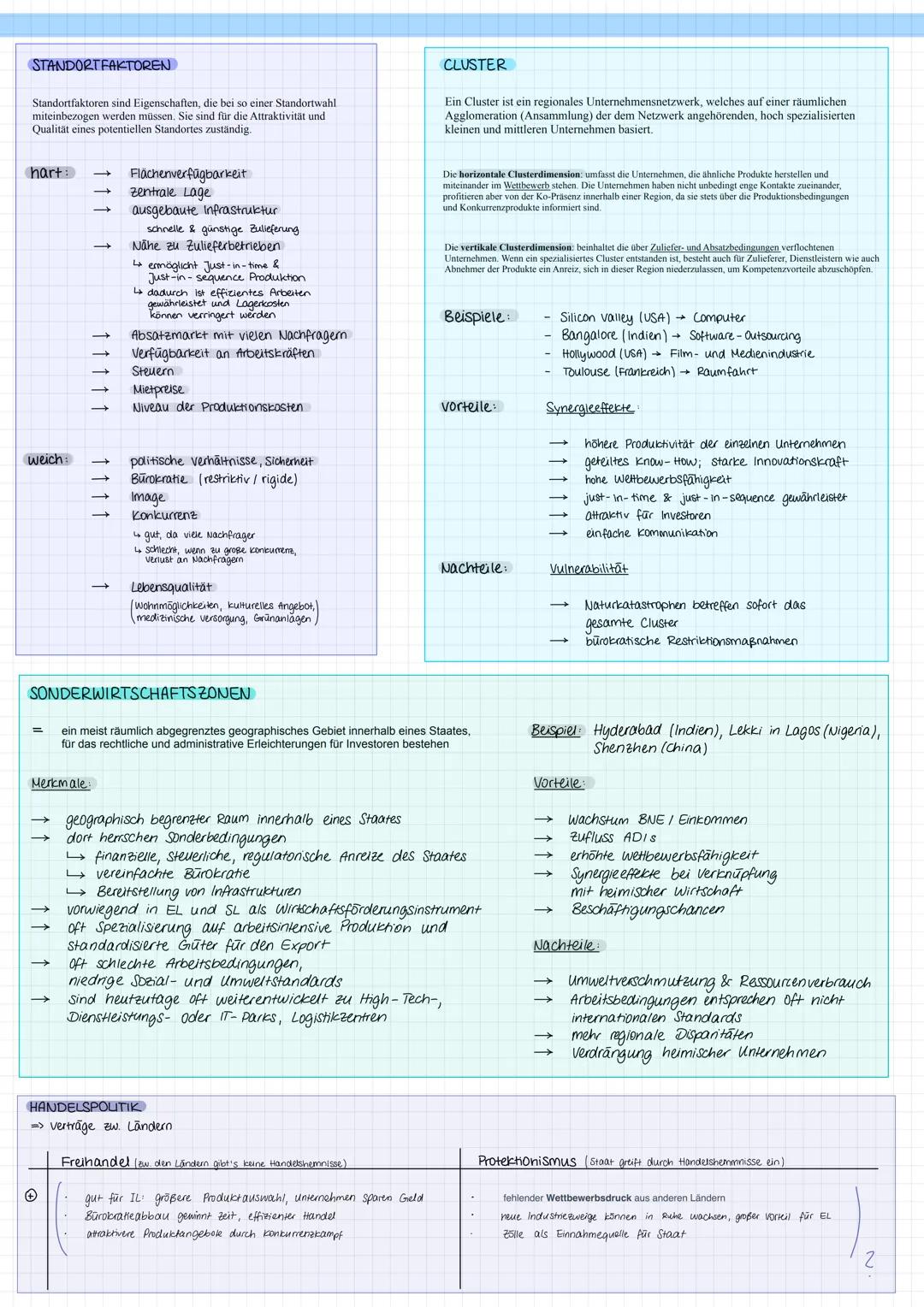 # WIRTSCHAFT
Absatzmarkt
Agglomerationsvorteil
Cluster
Monostruktur
Diversifizierung
Fertigungstiefe
Just-in-time
Just - in sequence