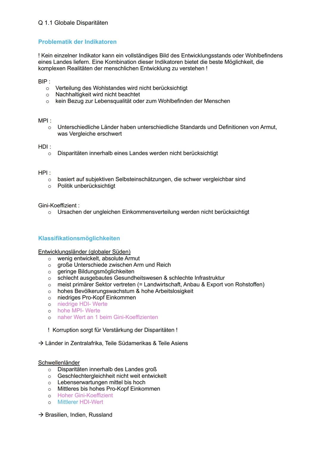 # Q 1.1 Globale Disparitäten
Ziele für nachhaltige Entwicklung - Agenda 2030 der UN
Die Agenda 2030 mit ihren 17 Zielen für nachhaltige En