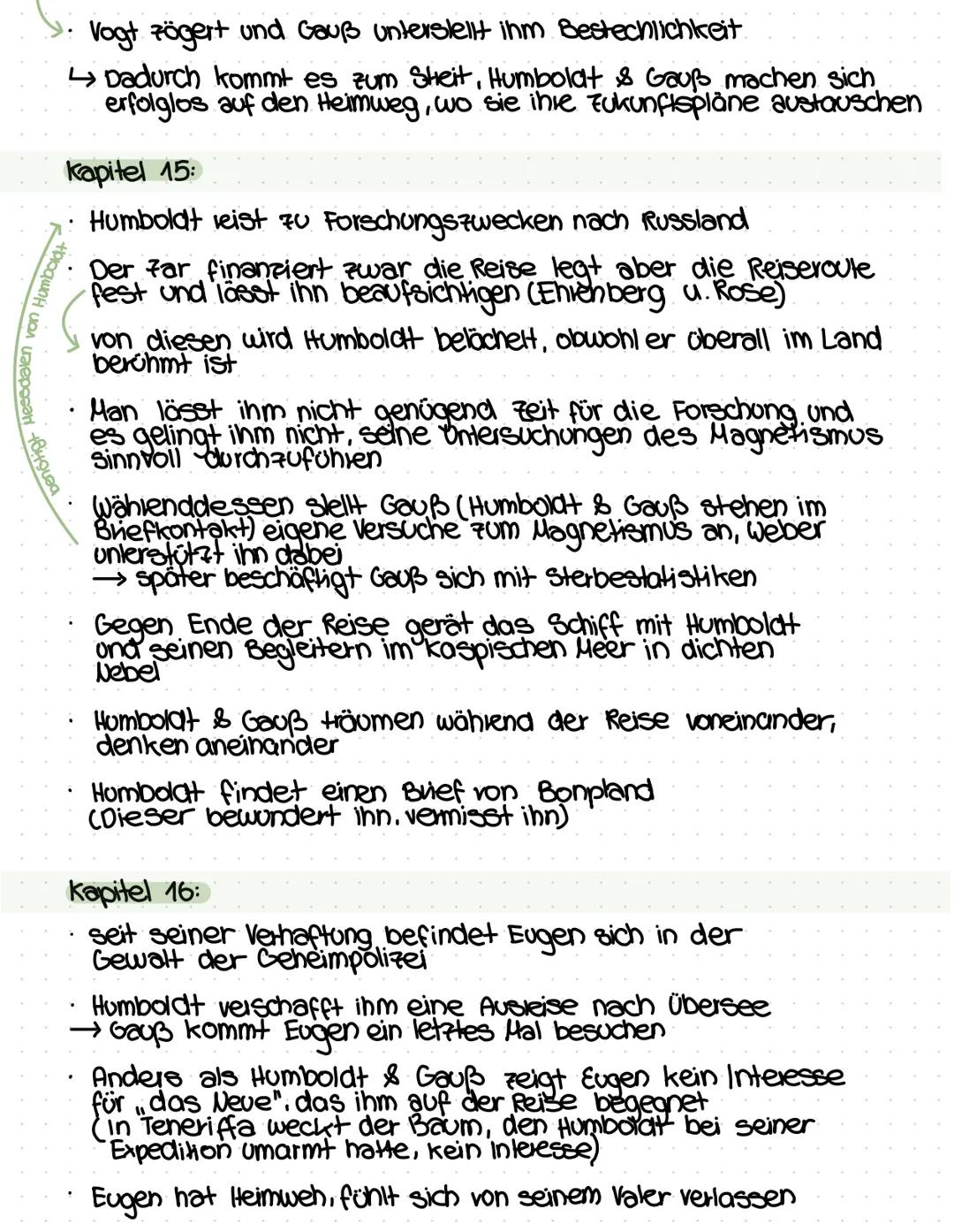 DIE VERMESSUNG DER WELT
Kapitel 1: Erstes Treffen (Gauß + Humboldt)
Grond: Naturforscherkongles (Berlin)
Gemeinsamkeiten/
Unterschiede
+Reis