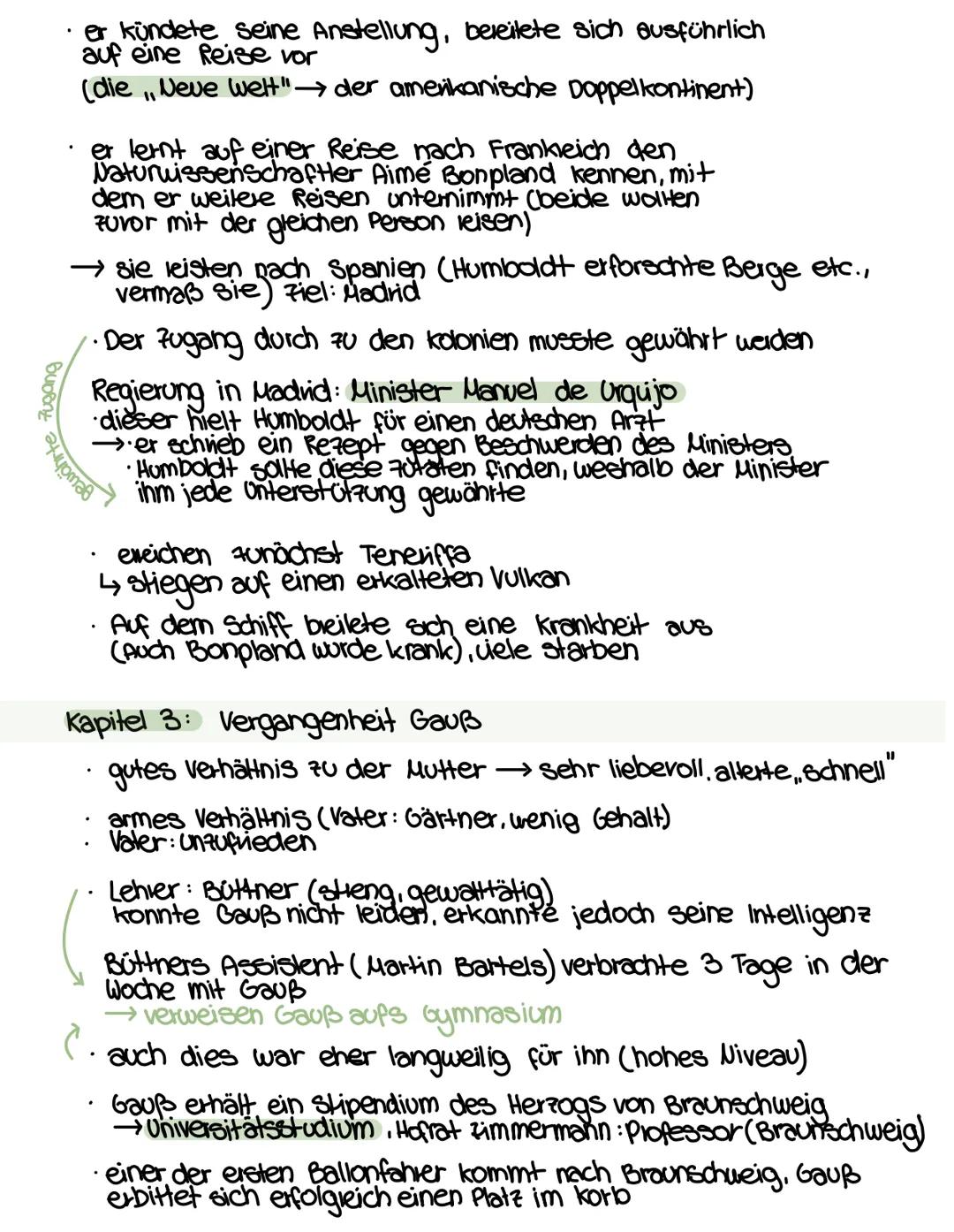 DIE VERMESSUNG DER WELT
Kapitel 1: Erstes Treffen (Gauß + Humboldt)
Grond: Naturforscherkongles (Berlin)
Gemeinsamkeiten/
Unterschiede
+Reis