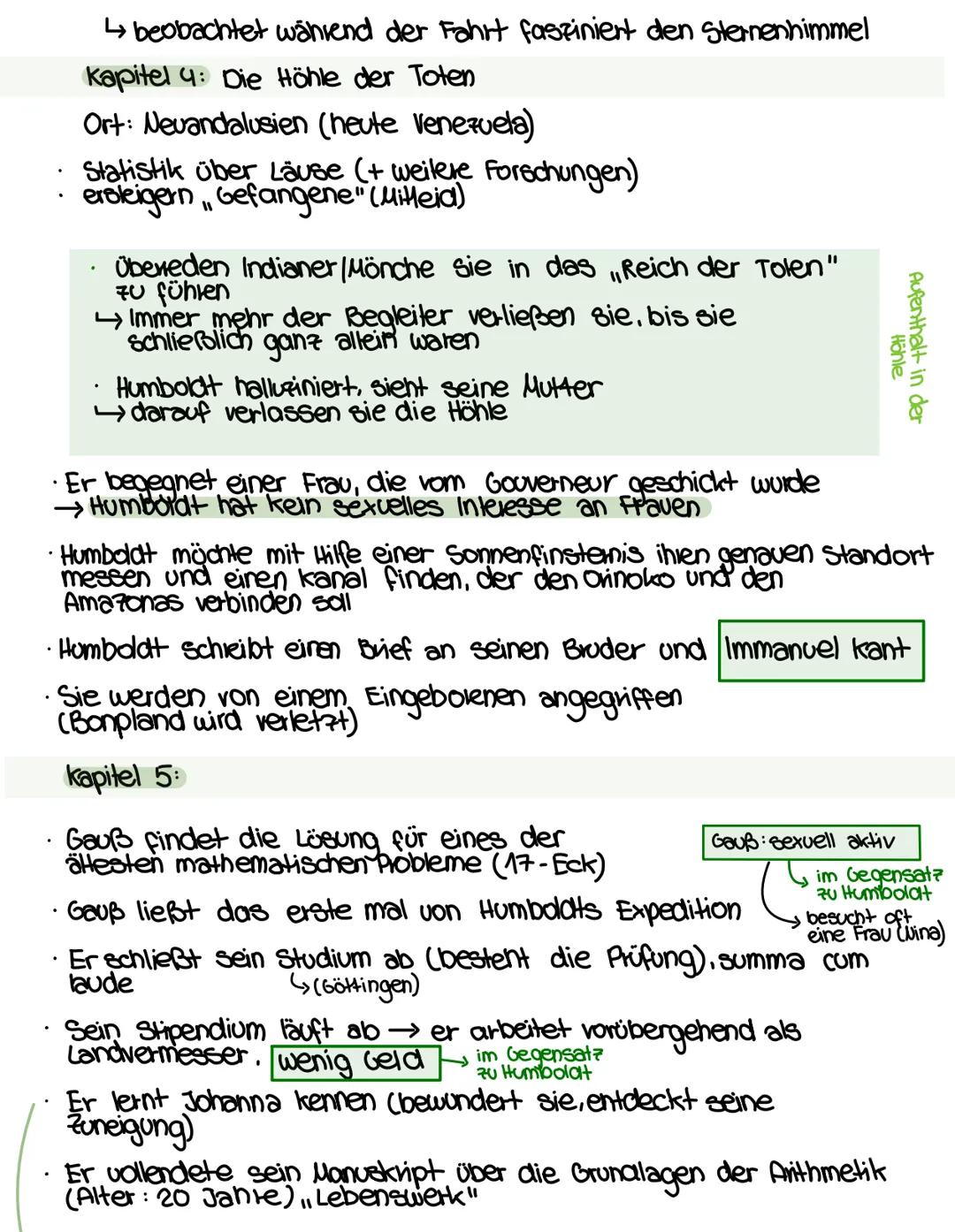 DIE VERMESSUNG DER WELT
Kapitel 1: Erstes Treffen (Gauß + Humboldt)
Grond: Naturforscherkongles (Berlin)
Gemeinsamkeiten/
Unterschiede
+Reis