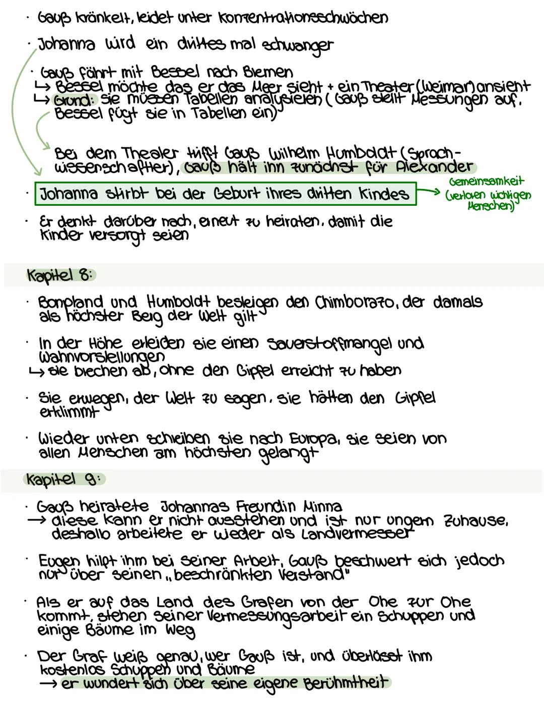 DIE VERMESSUNG DER WELT
Kapitel 1: Erstes Treffen (Gauß + Humboldt)
Grond: Naturforscherkongles (Berlin)
Gemeinsamkeiten/
Unterschiede
+Reis