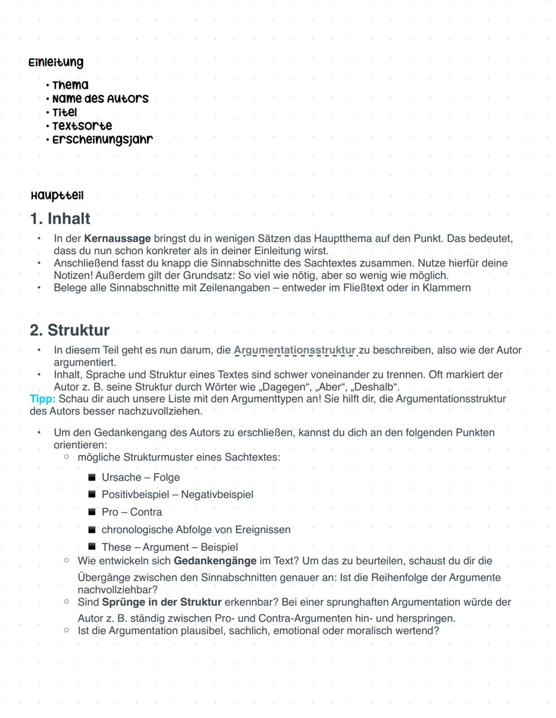 # Analyse
Pragmatische Texte
(sachtextanalyse) # Definition
sachtexte sind informierende Texte. Das bedeutet, dass sie geschrieben werden,