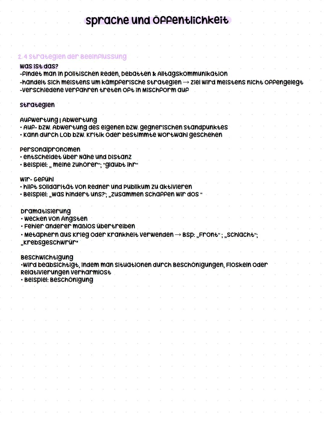 Q2.1 Sprache und Öffentlichkeit
grundlegendes Niveau (Grundkurs und Leistungskurs)
- Reden oder Flugschriften oder Essays in unterschiedlic