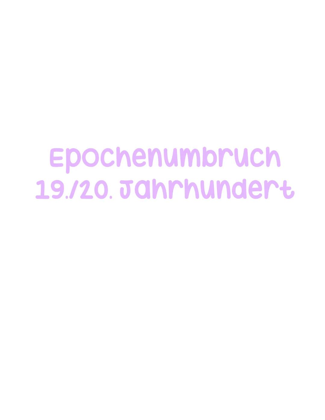 Q3.2 Epochenumbruch 19./20. Jahrhundert – literarische Moderne im frühen
20. Jahrhundert
grundlegendes Niveau (Grundkurs und Leistungskurs)