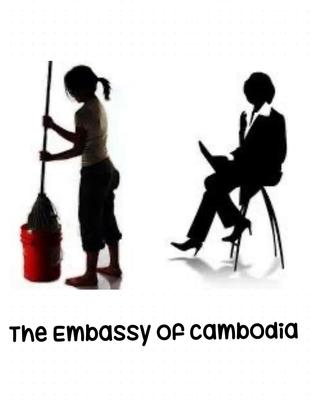The Embassy of cambodia # The Embassy of cambodia
1. general
- setting: North London, district of Willesden
- Fatou: young immigrant from