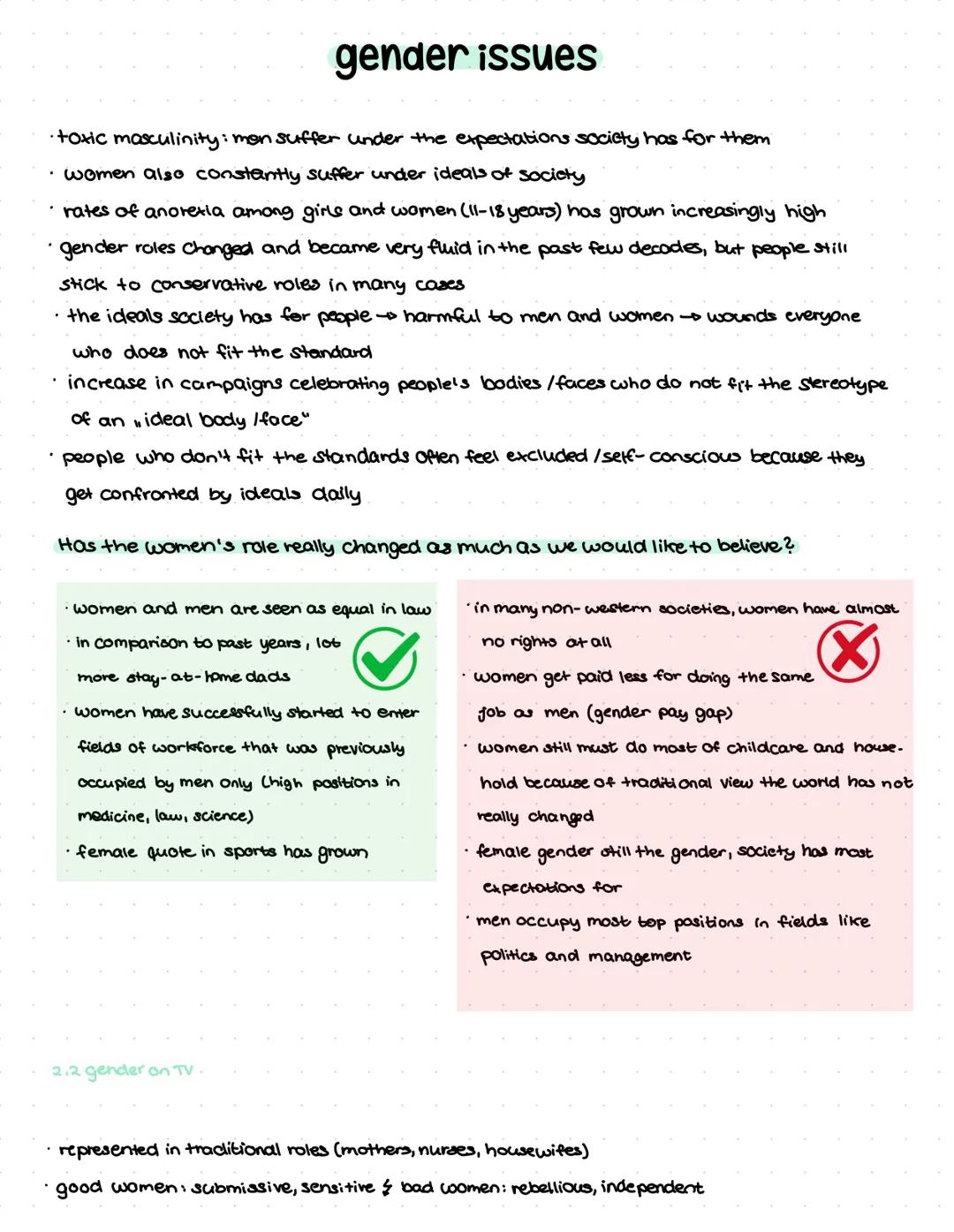 Q3.3 Gender issues (Geschlechterfragen)
grundlegendes Niveau (Grundkurs und Leistungskurs)
- gender and identity (Geschlecht und Identität)