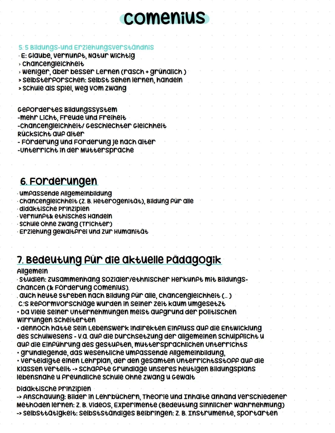 Abiturvorbereitung 2024 Erziehungswissenschaft LK -Q1.1 - Ausgewählte Klassiker der Pädagogik – Seite 7