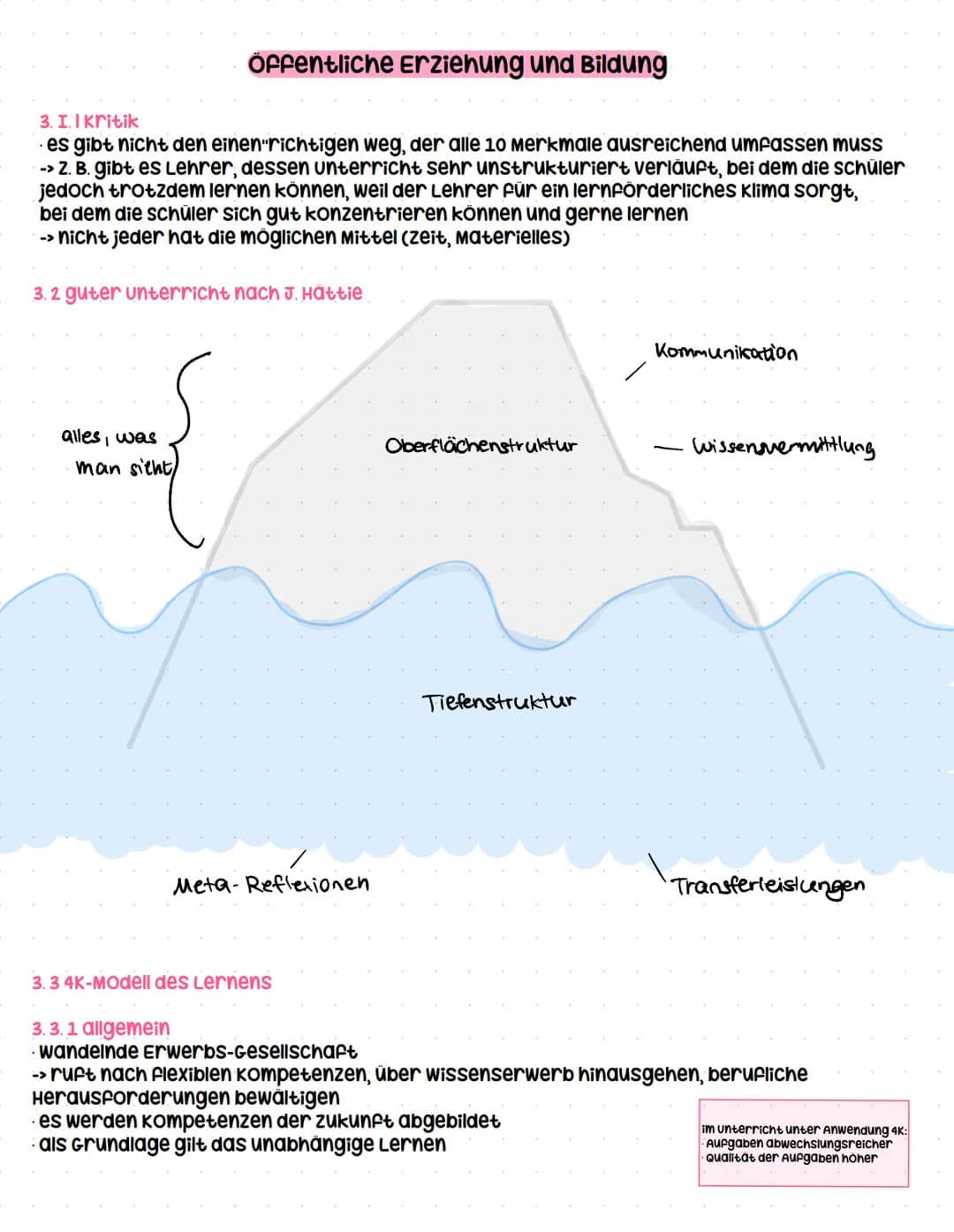 Abiturvorbereitung 2024 Erziehungswissenschaft LK- Q3.1 - Das System öffentlicher Bildung und Erziehung – Seite 9