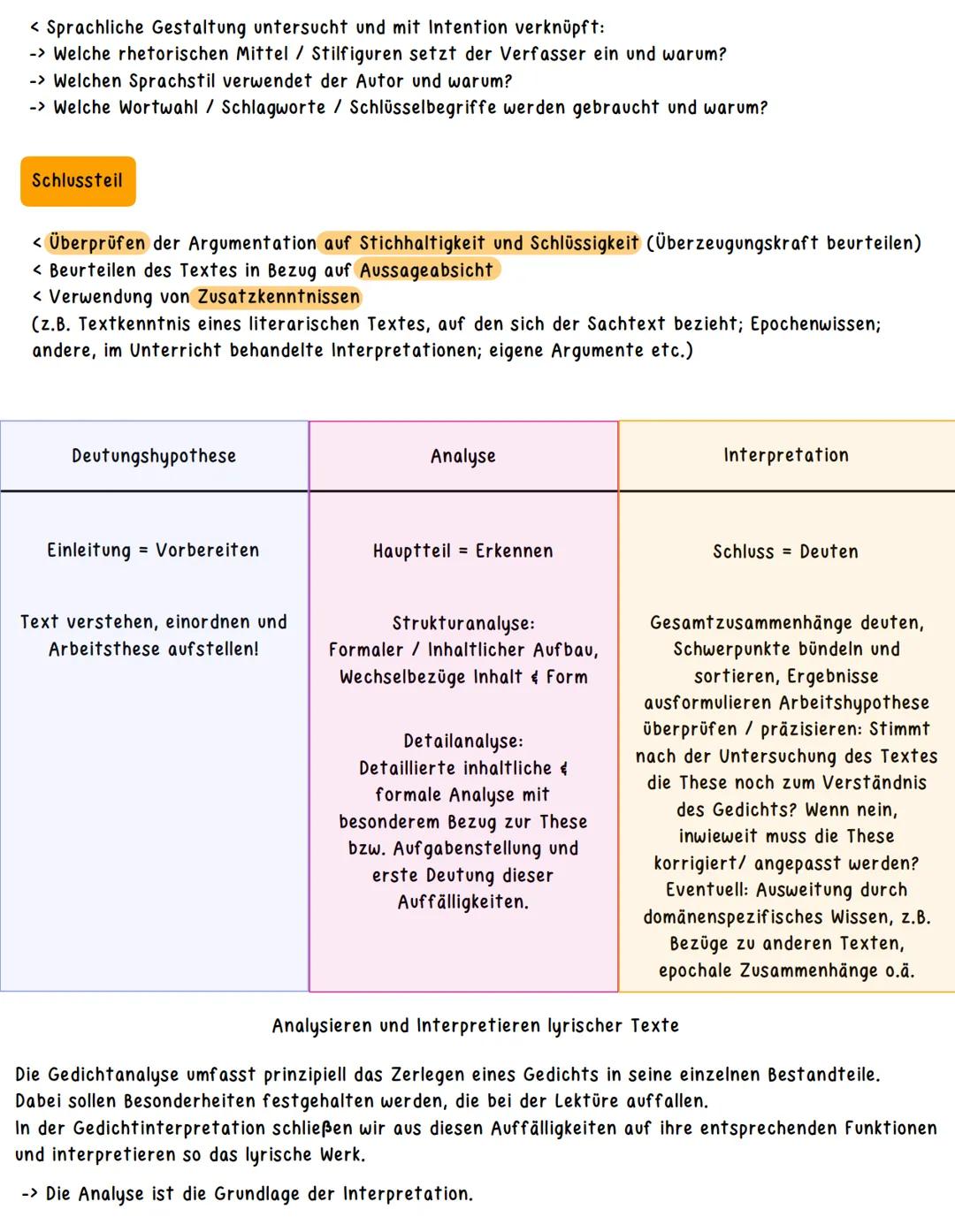 Materialgestütztes Verfassen argumentierender Texte
1. Aufgabenstellung klären:
< Thema und Teilthema erfassen
< Textsorte und Adressaten k