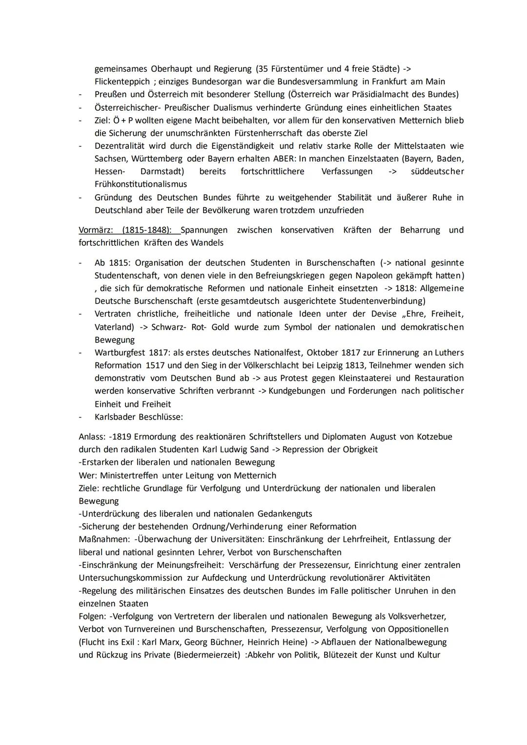 # Q1.1 Die deutsche Revolution von 1848/49
Entstehung, Entwicklung und Unterdrückung der liberal-nationalen Bewegung im europäischen
Kontext