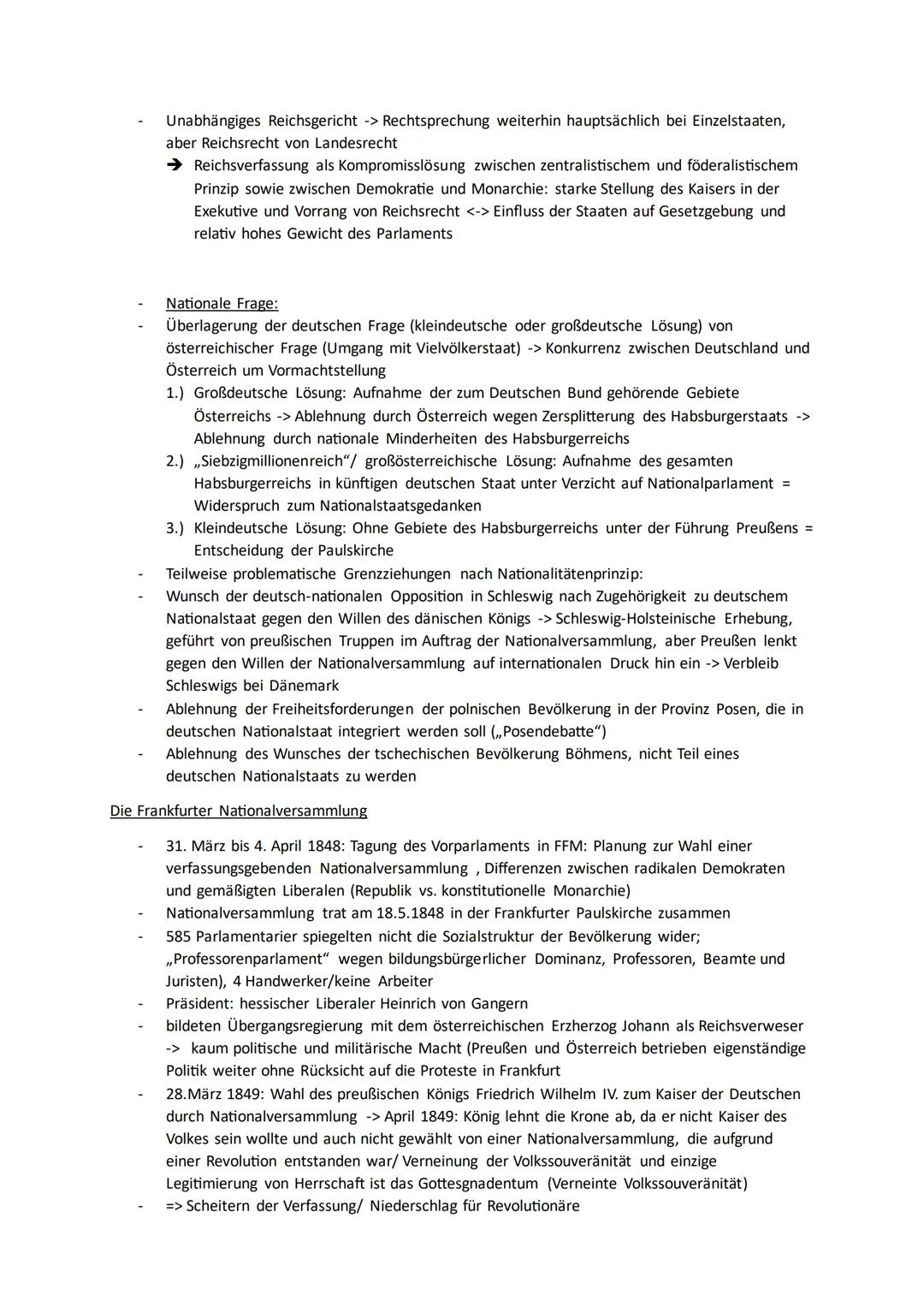 # Q1.1 Die deutsche Revolution von 1848/49
Entstehung, Entwicklung und Unterdrückung der liberal-nationalen Bewegung im europäischen
Kontext