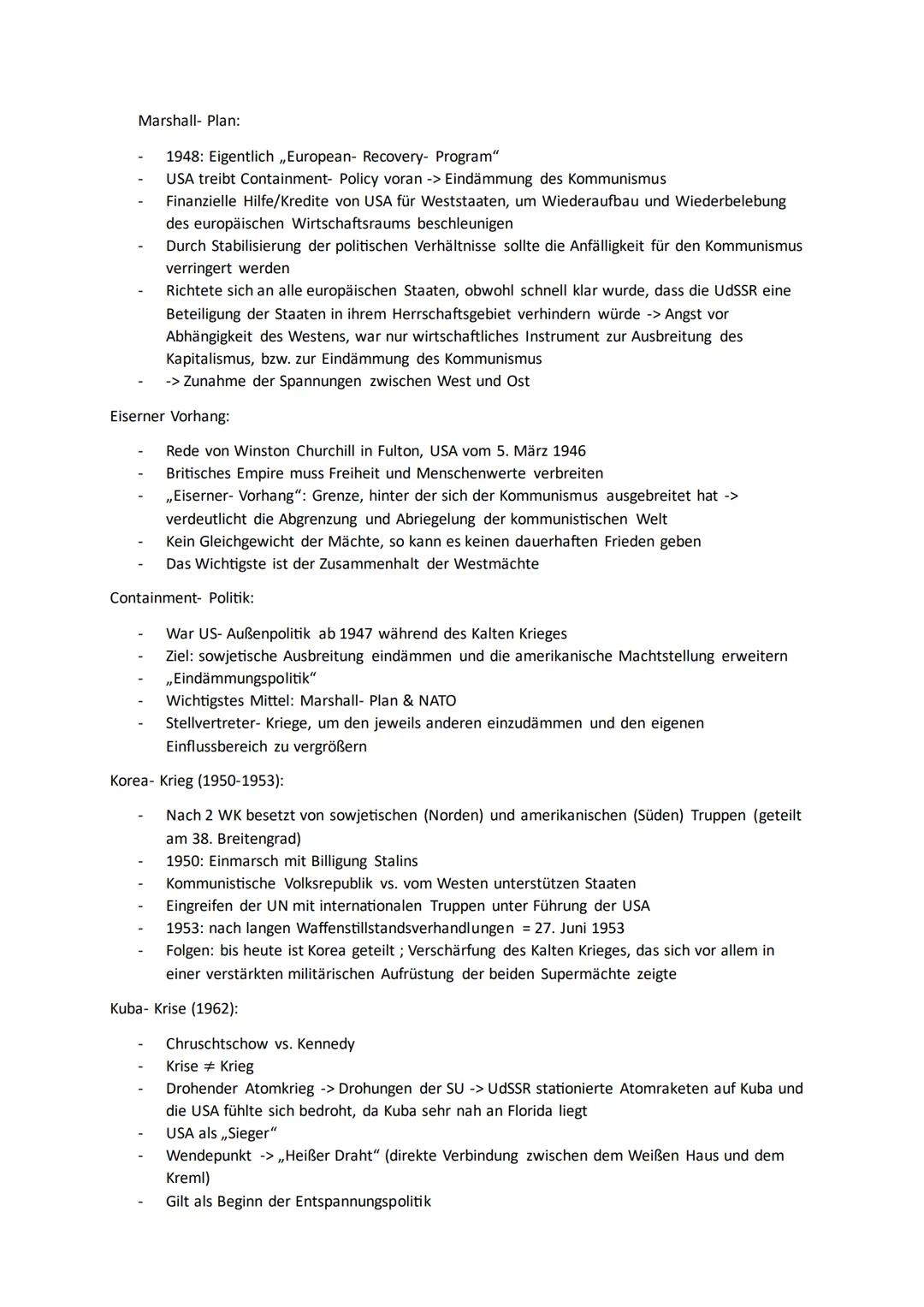 # Q3.1 Der Kalte Krieg - stabile oder labile Weltordnung?
Blockbildung und Blockkonfrontation:
Definition:
- Ost-West-Konflikt: Begriff be