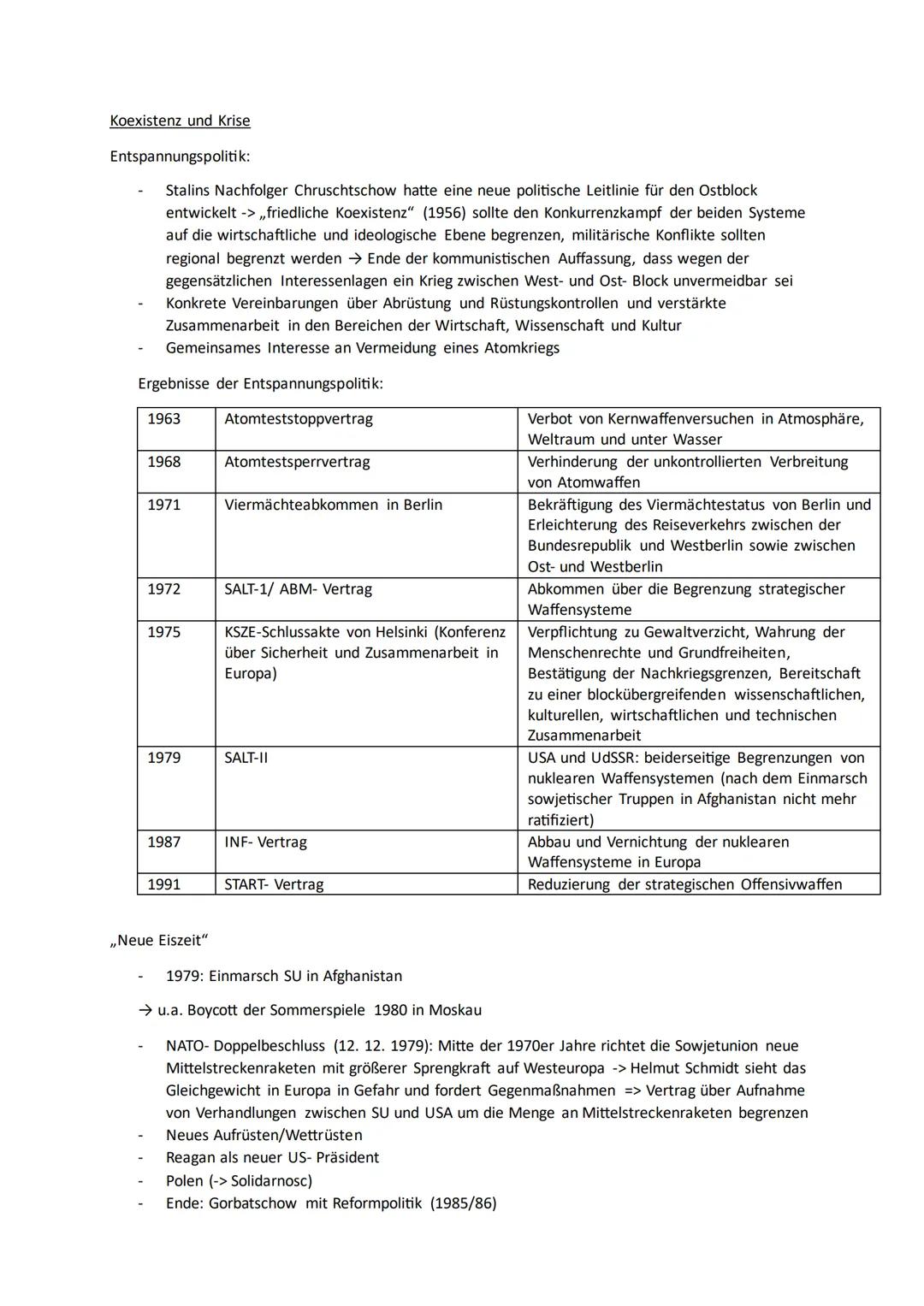 # Q3.1 Der Kalte Krieg - stabile oder labile Weltordnung?
Blockbildung und Blockkonfrontation:
Definition:
- Ost-West-Konflikt: Begriff be