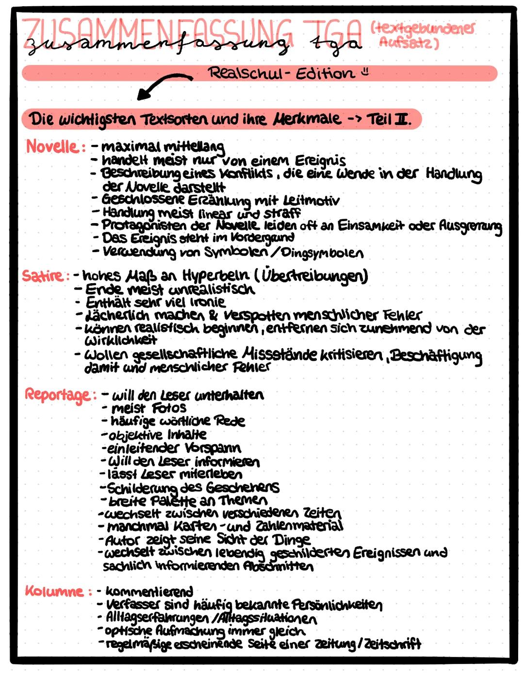 # ÜBERSICHT IGA
• Damit solltest du in der Realschule sicher umgehen können z
- Sprachliche Mittel /Rethorische Mittel/Layout - Begriff
-
