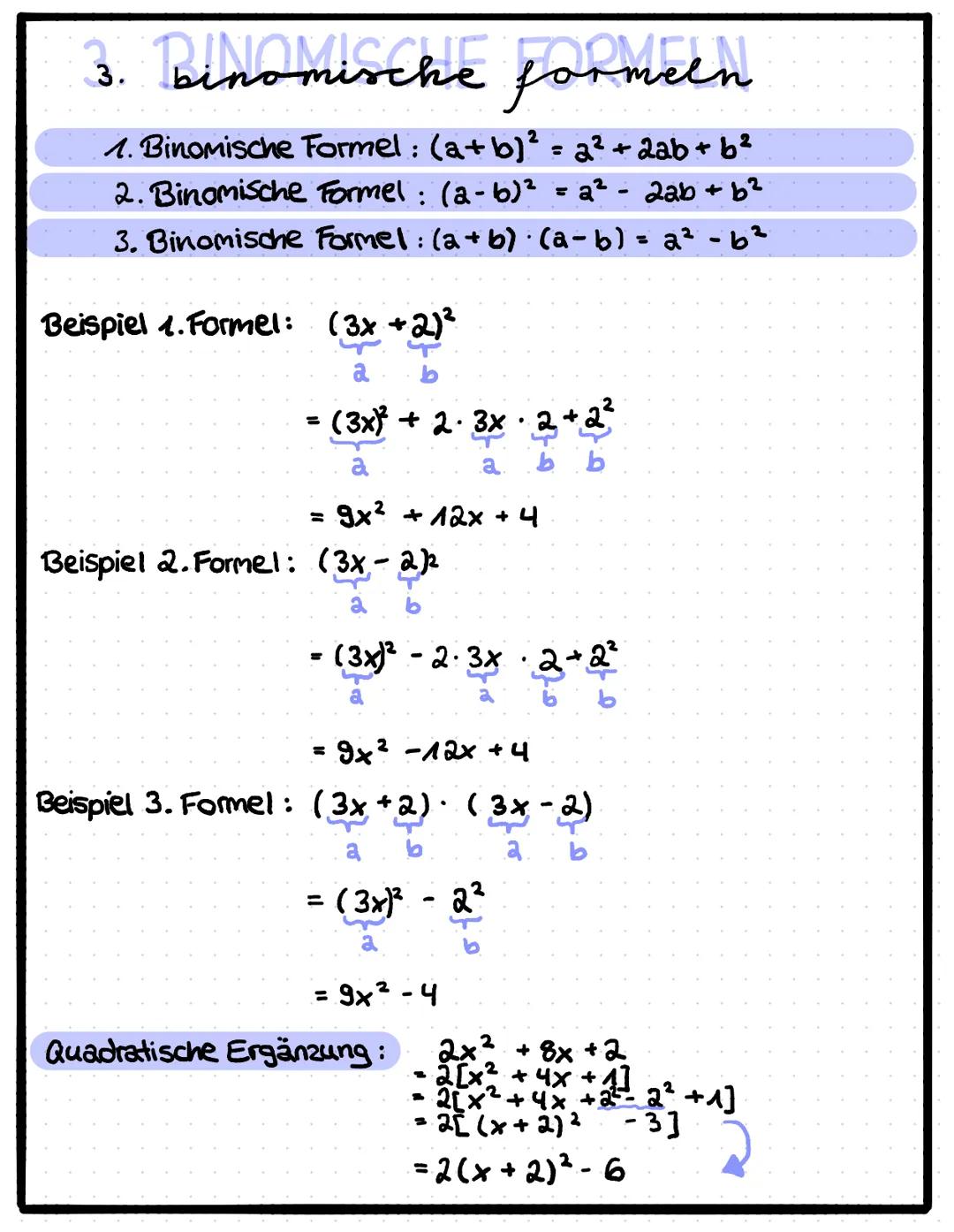 Übersicht
Folgende Dinge musst du spätestens nach Klasse 3 beherrschen
Prozentrechnung
Realschule
Potenzen und Potenzgesetze
Binomische Form