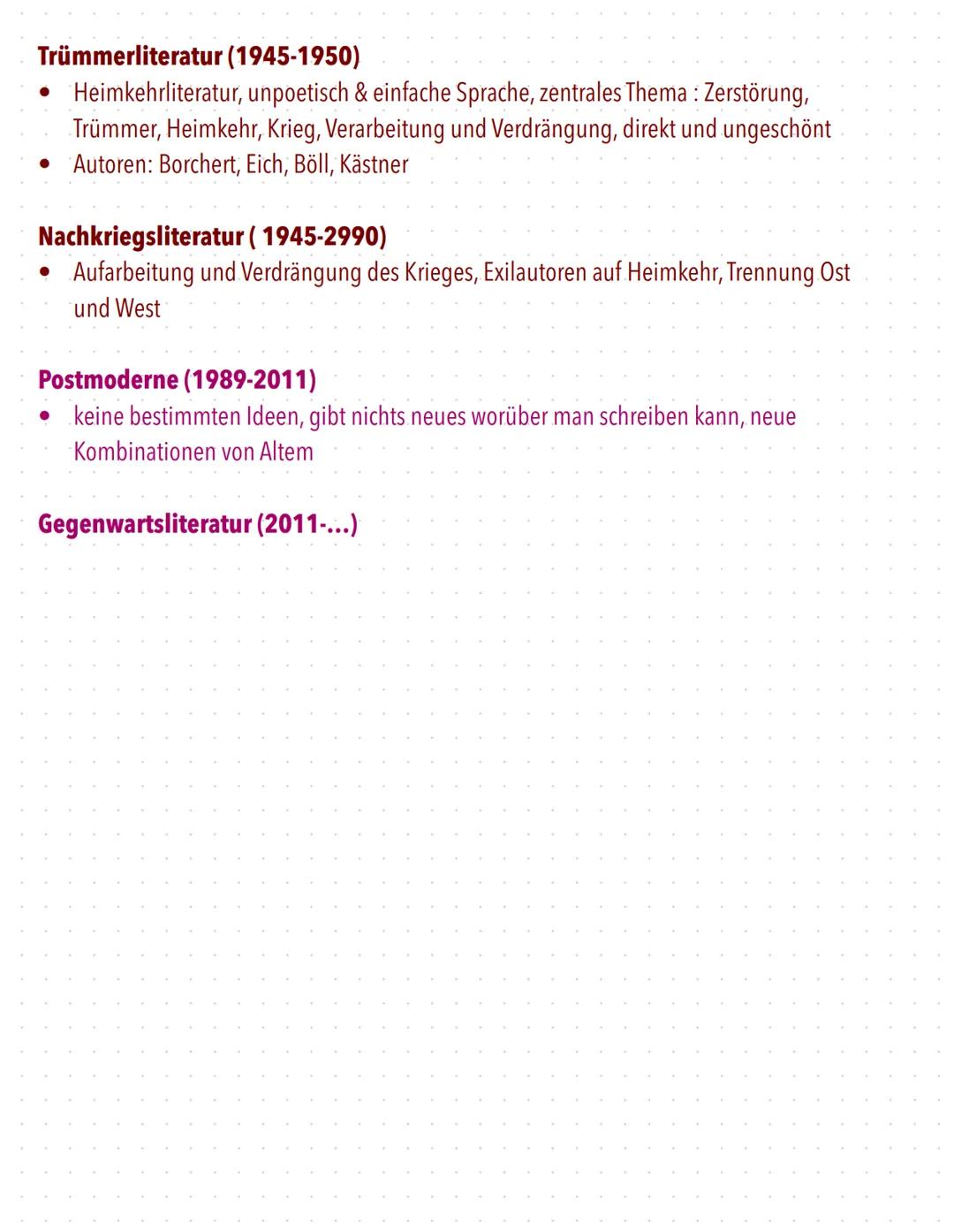 # Epochenüberblick
Barock (1600-1720)
- Epoche der Gegensätze: Prachtentfaltung und Lebensfreude - Todesangst und Wissen um
die eigene Ver