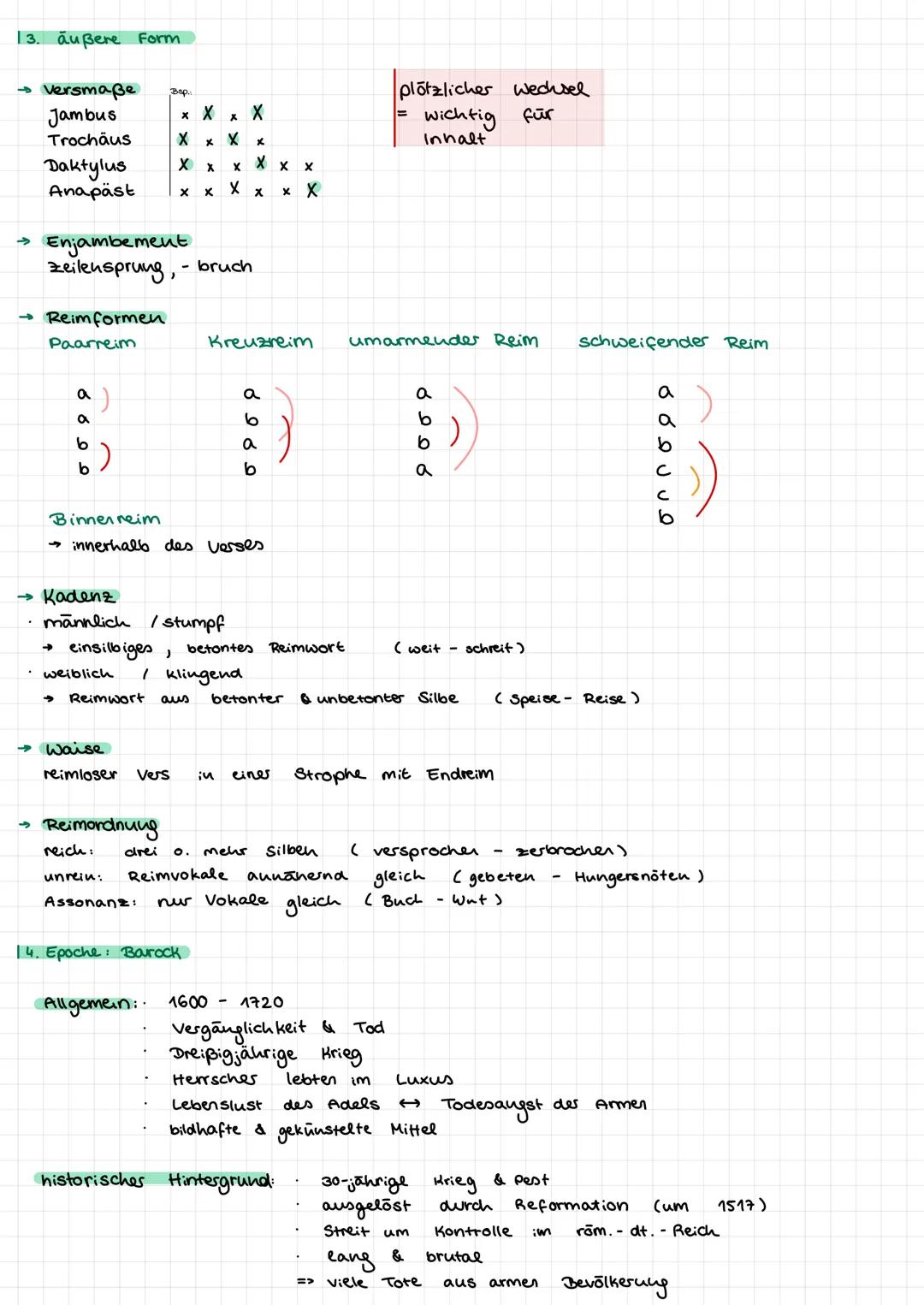 IGedichtsanalyse (Liebeslyrik, Barock)
11. Aufbau
Einleitung
1. Textdaten:
Gedichtart
Titel
Autor
Erscheinungs-
Epocheneinordnung
- / Entste