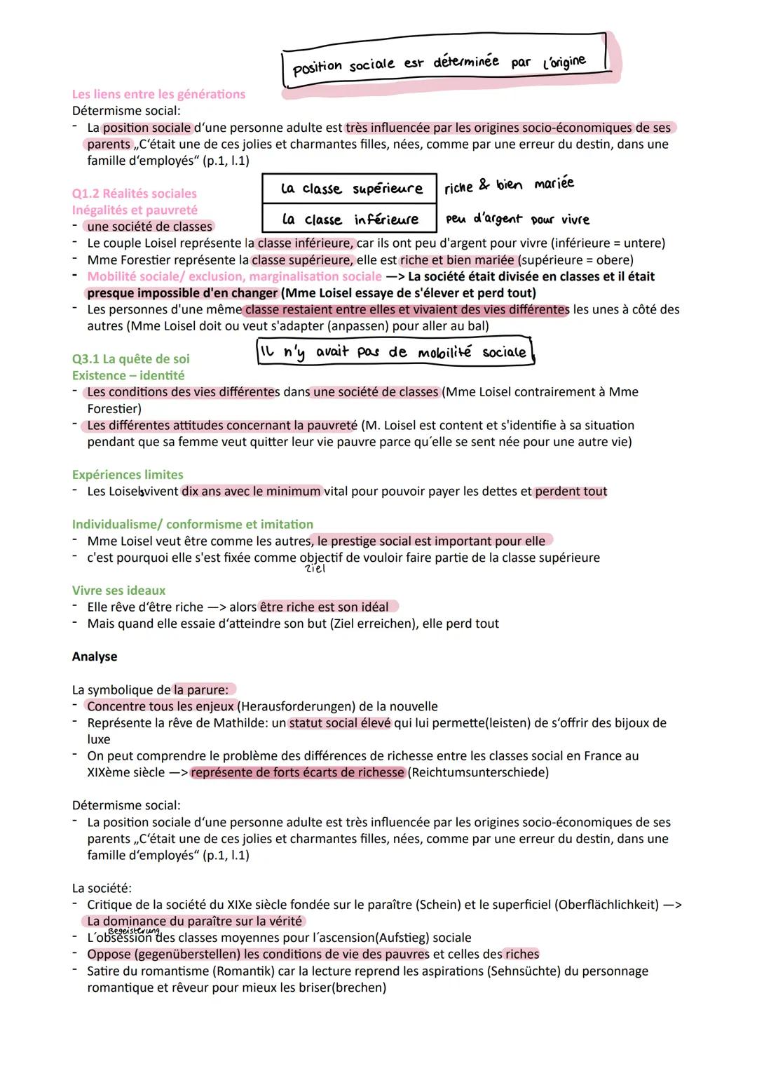 # Themenfelder - Französisch Abitur 2024
Q1.1 Les rapports humains (Menschliche Beziehungen)
grundlegendes Niveau (Grundkurs und Leistungsk