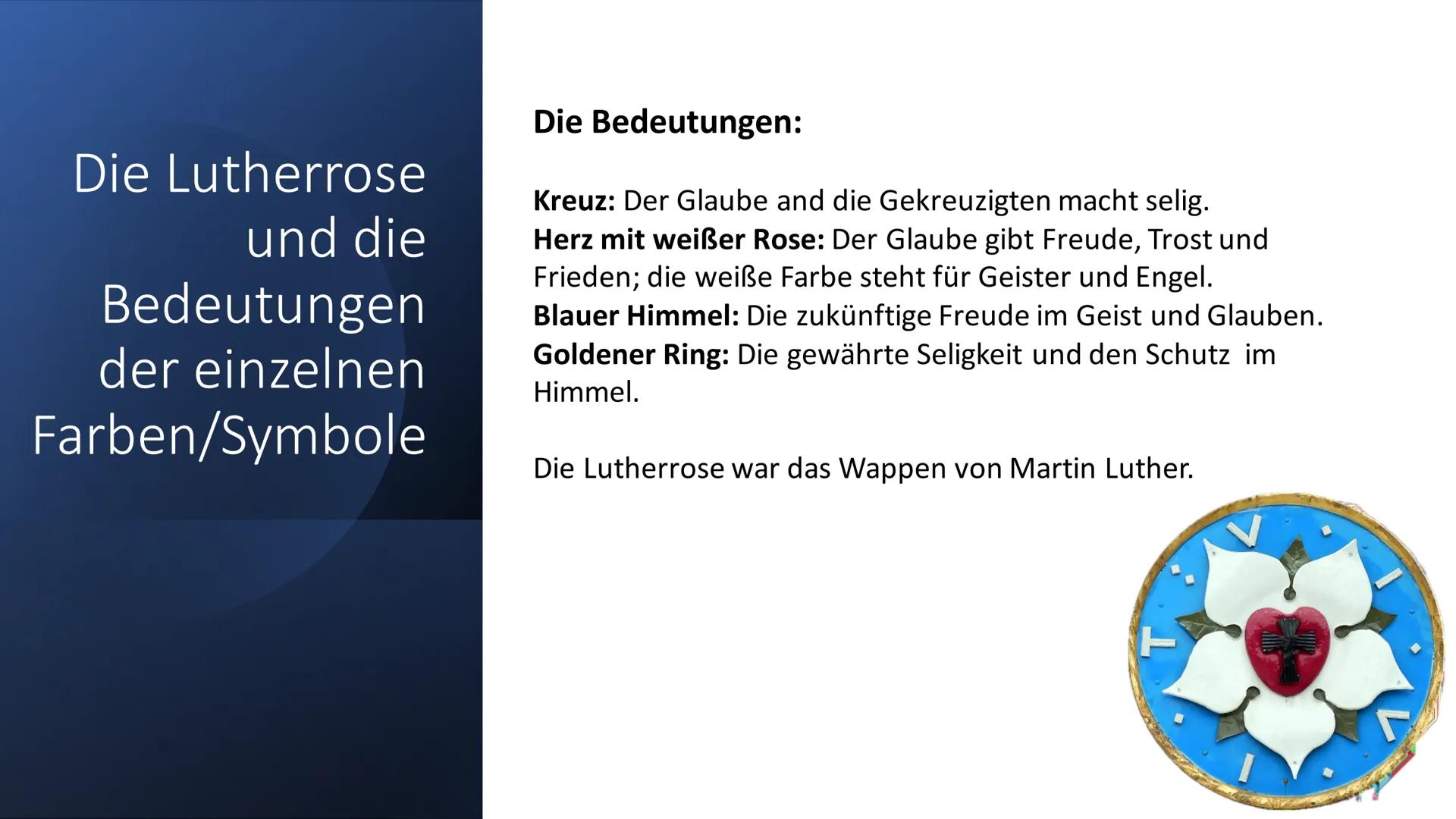 Luther und die
Reformation
Von Helena Ge., Louisa W., Julia
B., Helena Go. und Karla B.
ト
V
Γ # Inhaltsverzeichnis
* Steckbrief Martin