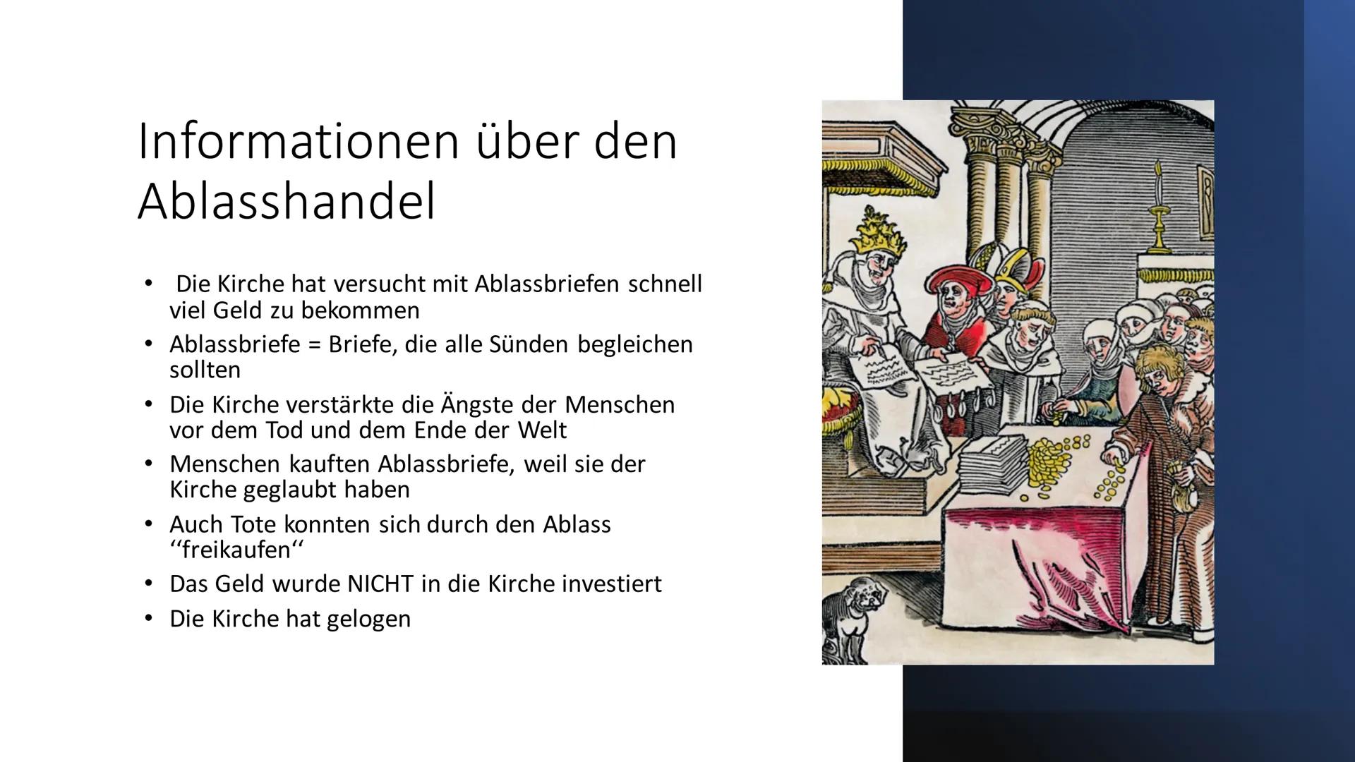 Luther und die
Reformation
Von Helena Ge., Louisa W., Julia
B., Helena Go. und Karla B.
ト
V
Γ # Inhaltsverzeichnis
* Steckbrief Martin
