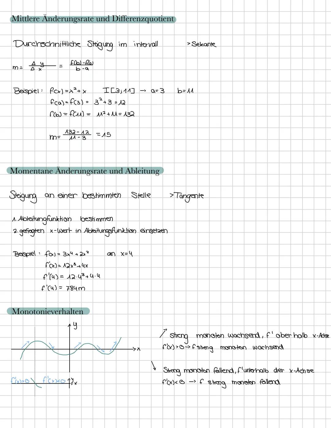 # Analysis
Ganzrationale Funktionen
Grad 1
Grad 2
Grad 3
Grad 4
Grad 5
Grad 6 (Beispiele)
*. . . .
Sinus, Cosinus, Tangens
Bei den Winke