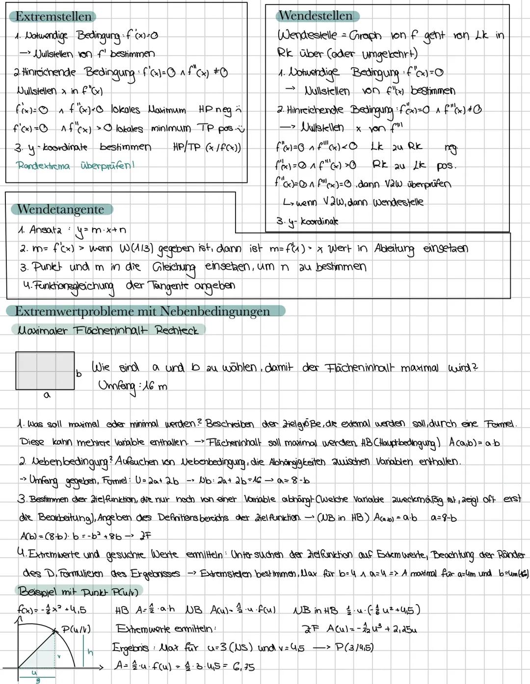 # Analysis
Ganzrationale Funktionen
Grad 1
Grad 2
Grad 3
Grad 4
Grad 5
Grad 6 (Beispiele)
*. . . .
Sinus, Cosinus, Tangens
Bei den Winke