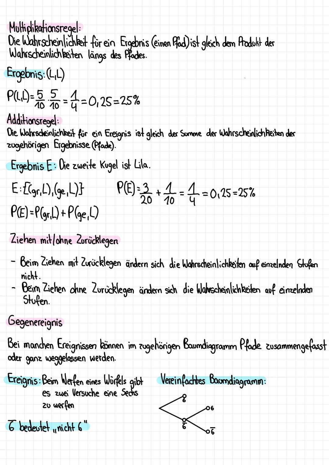 # Zufallsexperiment
„S" sind die möglichen ergebnisse und wird Ergebnissmenge genannt.
"E" ist die Teilmenge von S.
„P(E)" ist die relati