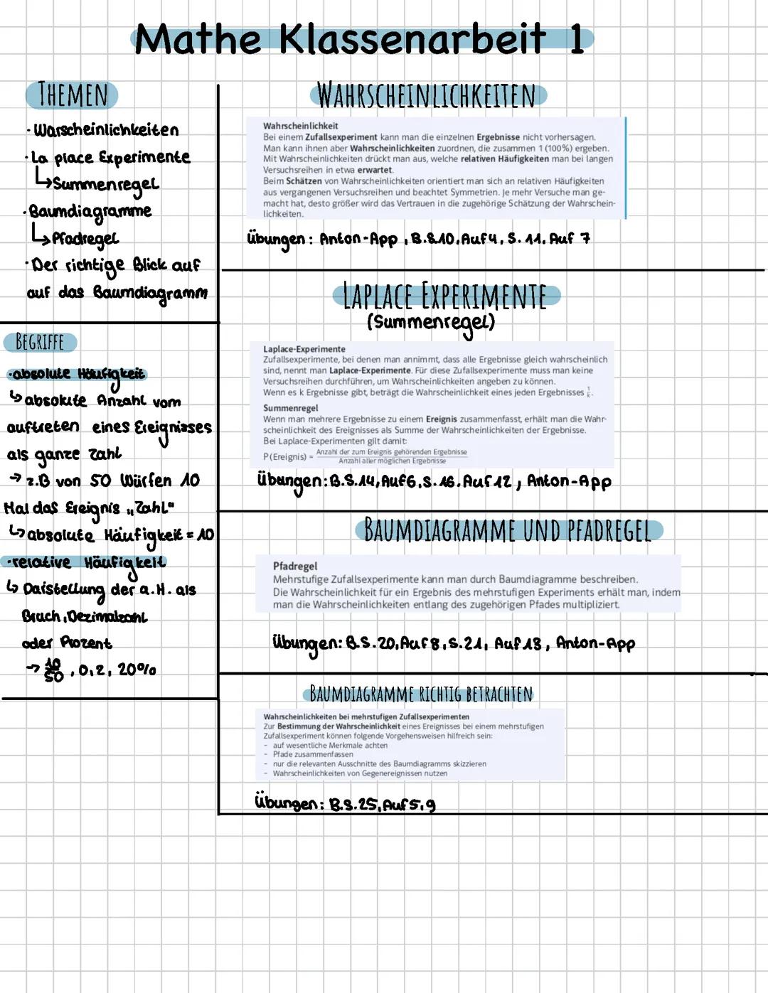 Warscheinlichkeiten➡️Baumdiagramme