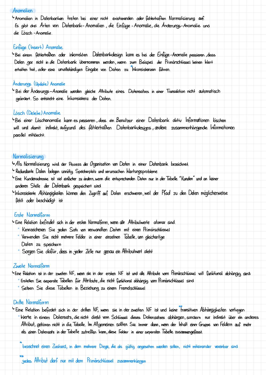 # DATENBANK
Begriffe
Entitäten (Tabellenname)
* Aussehen:
* individuell identifizierbares Objekt der Wirklichkeit
* Autor, Buch, Aulo,