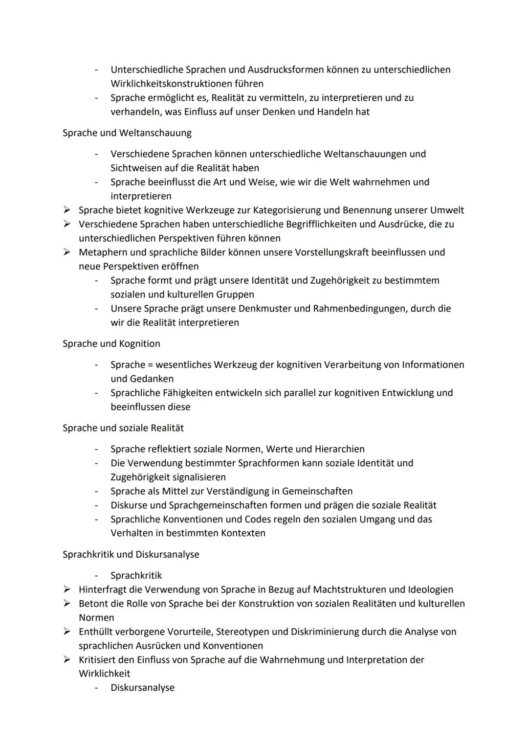 Lernzettel Deutsch LK
Abitur 2024
Inhaltsfeld Sprache
Spracherwerbsmodelle und -theorien
Sprachgeschichtlicher Wandel
Sprachvarietäten und i