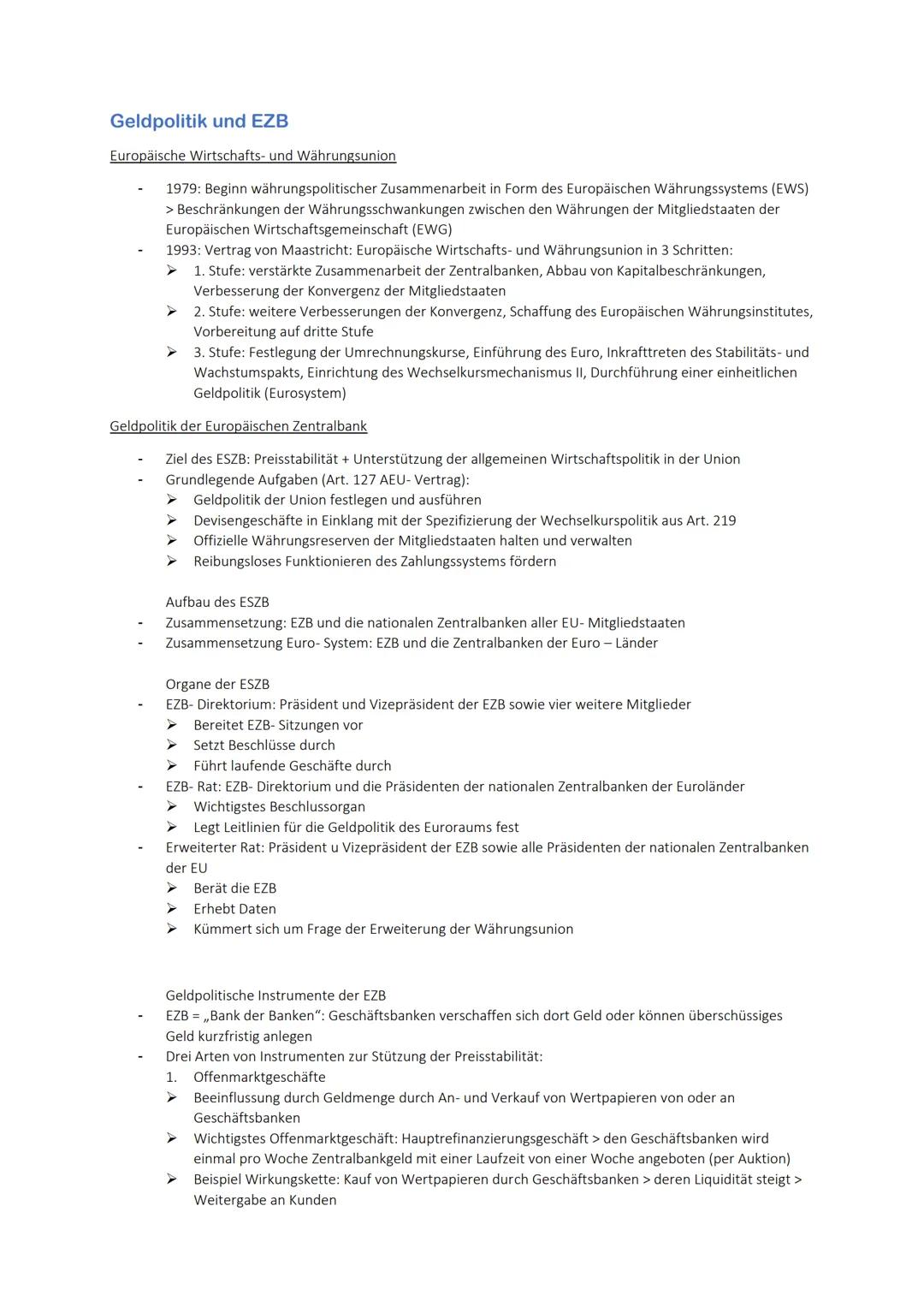 # Wirtschaftspolitik
Legimitation staatlichen Handelns
Stabilität- und Wachstumsgesetz
- gilt seit 1976 in der Bundesrepublik Deutschland
