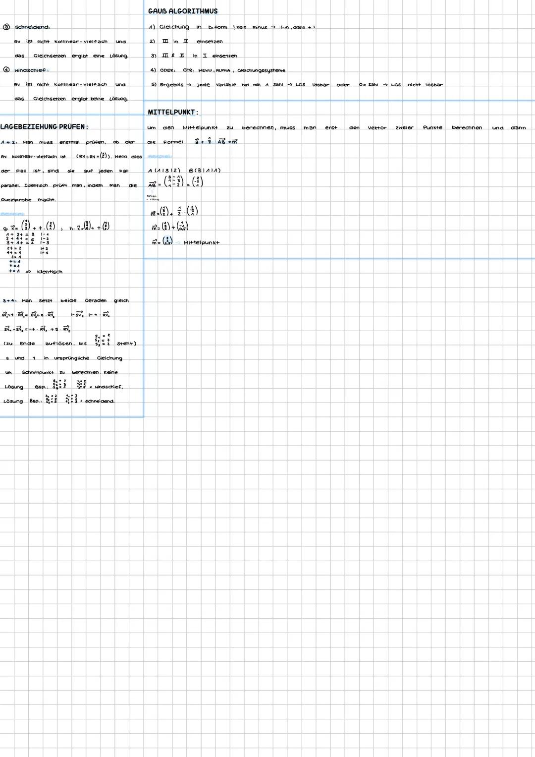 # GERADENGLEICHUNGEN & VEKTOREN
WAS IST EIN VEKTOR?
Ein vektor beschreibt die verschiebung in
einem Raum vektoren. Sina wie Pfeile und
zei