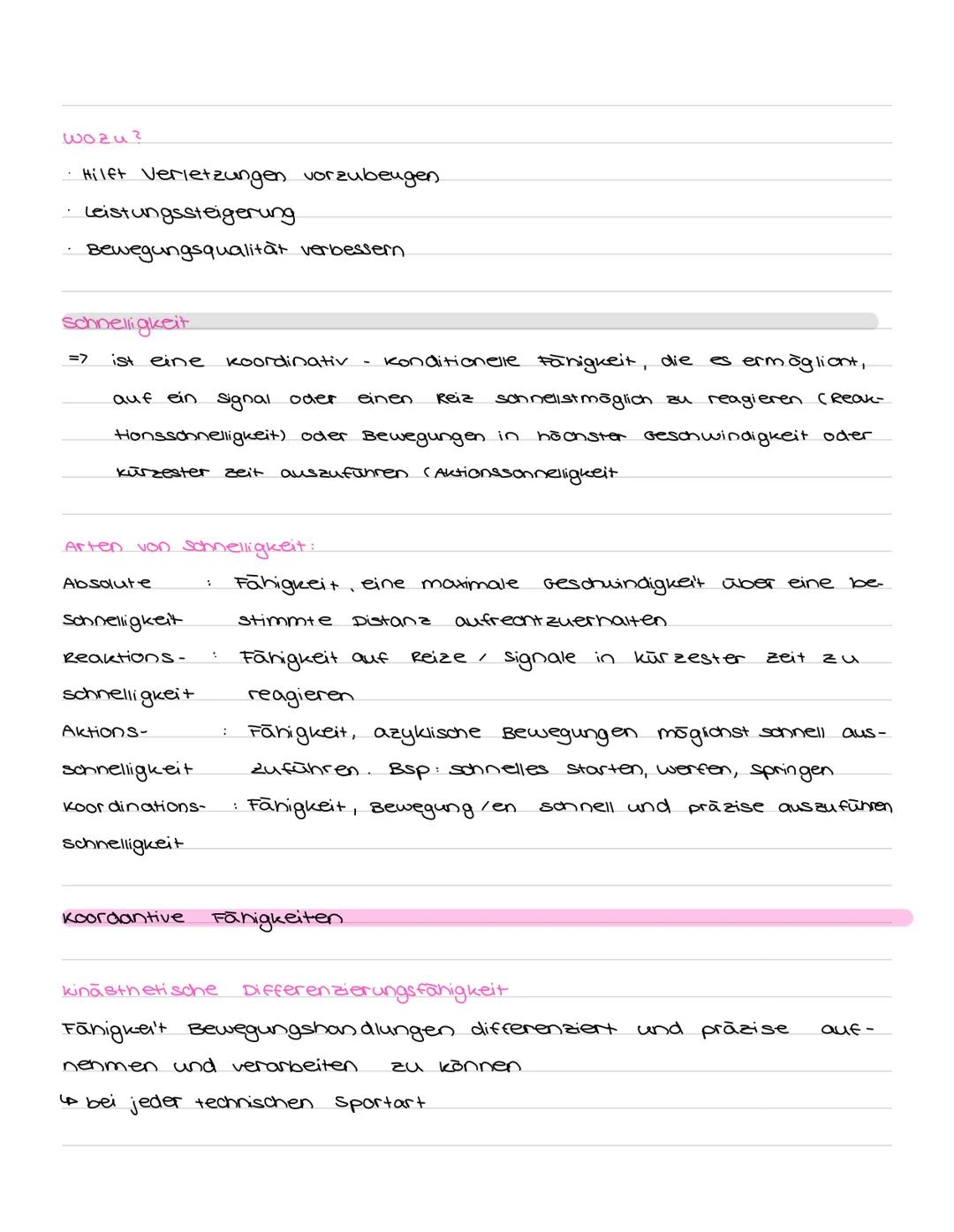 sportmotorische Grundeigenschaften - sportmotorische Fähigkeiten.
=> Motorische Grundeigenschaften / sportmotorische Fähigkeiten bestimmen.