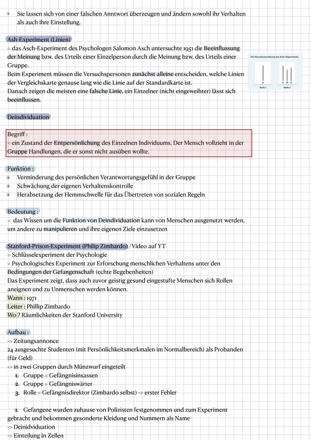 # BPE 6
Konformität
Definition:
Komformität ist die Veränderung im Verhalten eines Menschen, bewirkt durch den realen oder
vorgestellten E