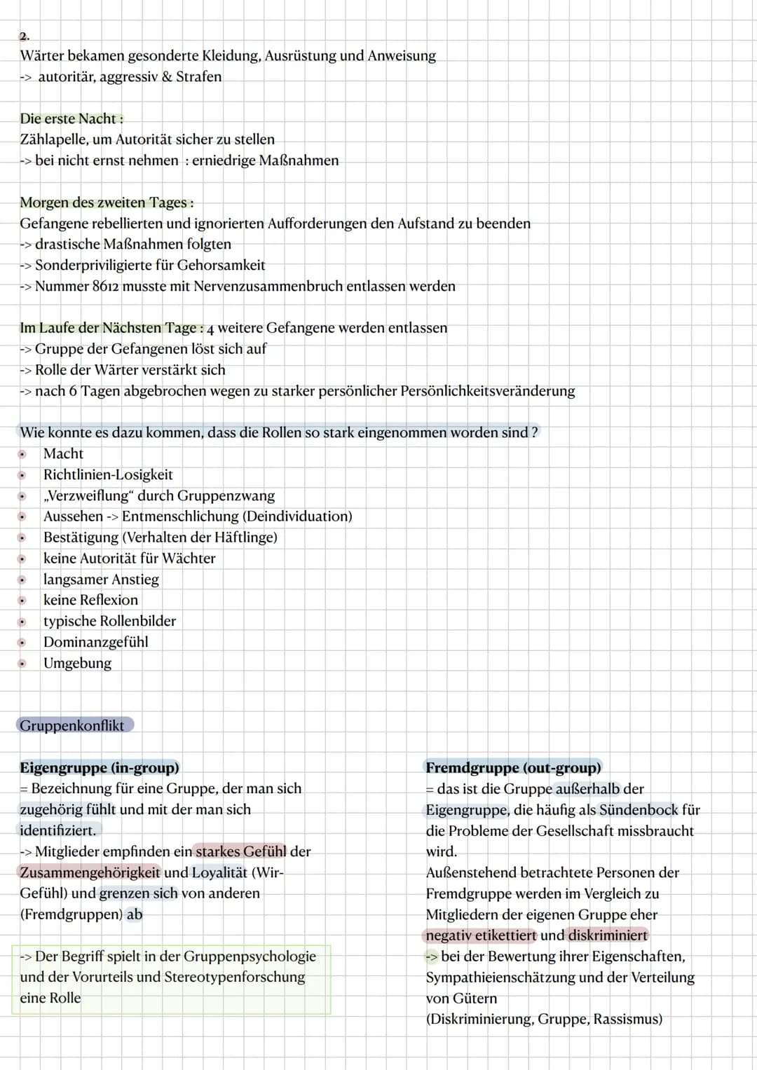 # BPE 6
Konformität
Definition:
Komformität ist die Veränderung im Verhalten eines Menschen, bewirkt durch den realen oder
vorgestellten E