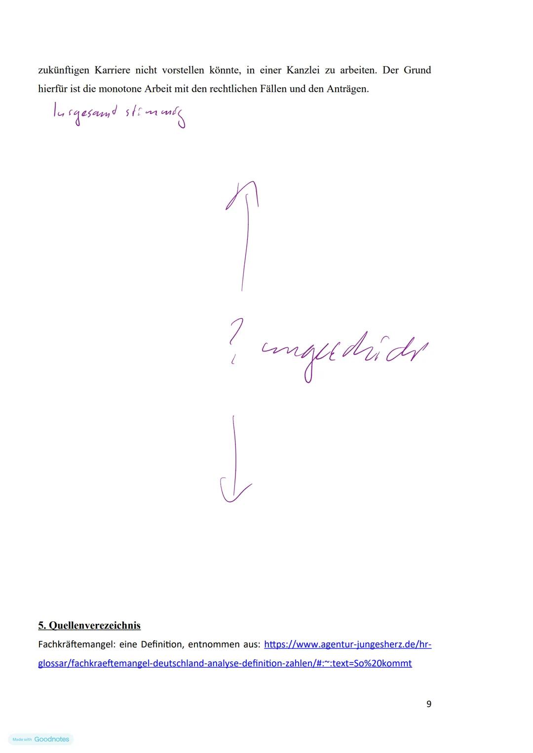 Made with Goodnotes
Praktikum bei
Anwaltskanzlei Şahin
Inhaberin: Selda Çalışkan-Şahin
Zeitraum: 15.01.2024-26.01.2024
Nisanur Kütük
Graf-St